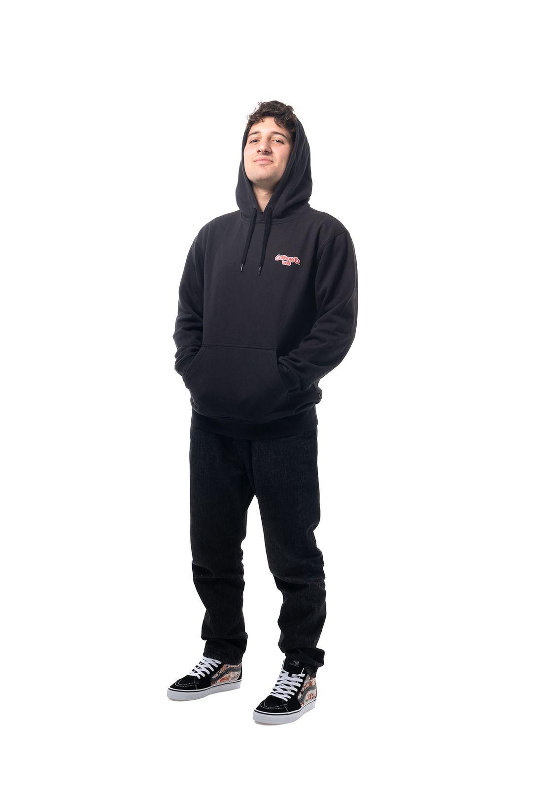 Polerón Unisex Condorito Porque Po Negro-8