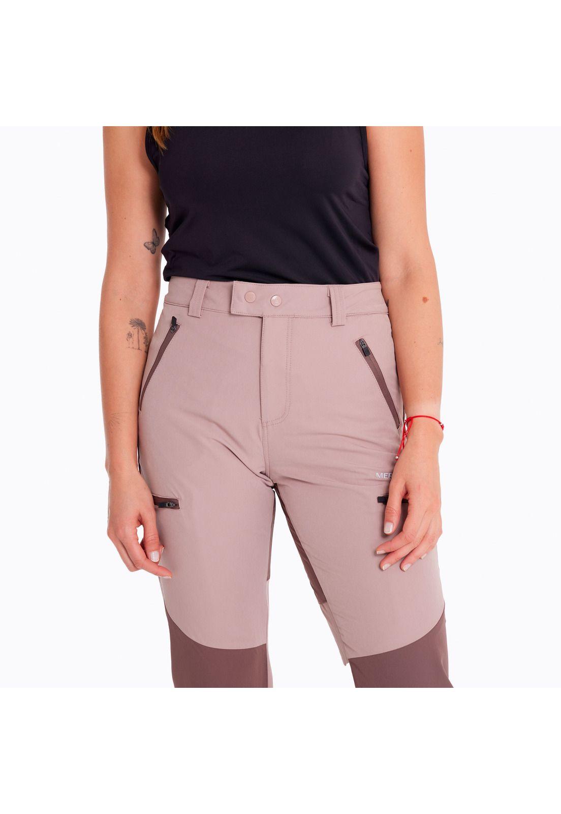 Pantalón Mujer Mad Rosado-3