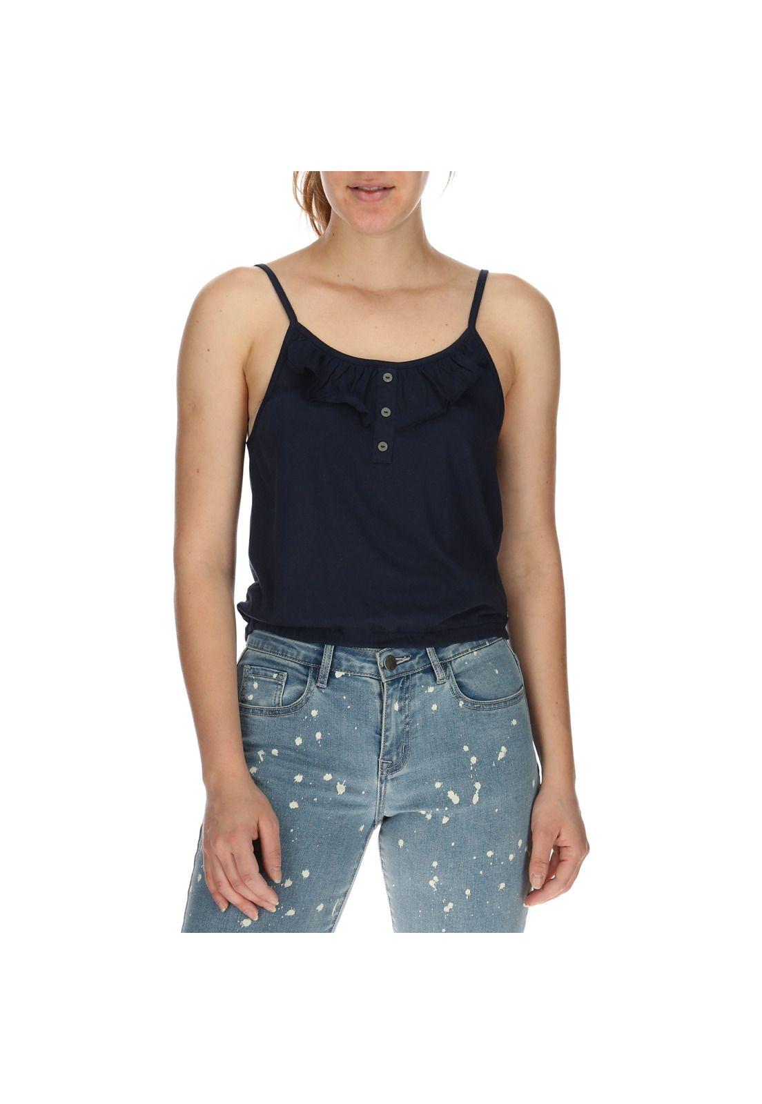 Polera Mujer Elma Camisole Azul-0