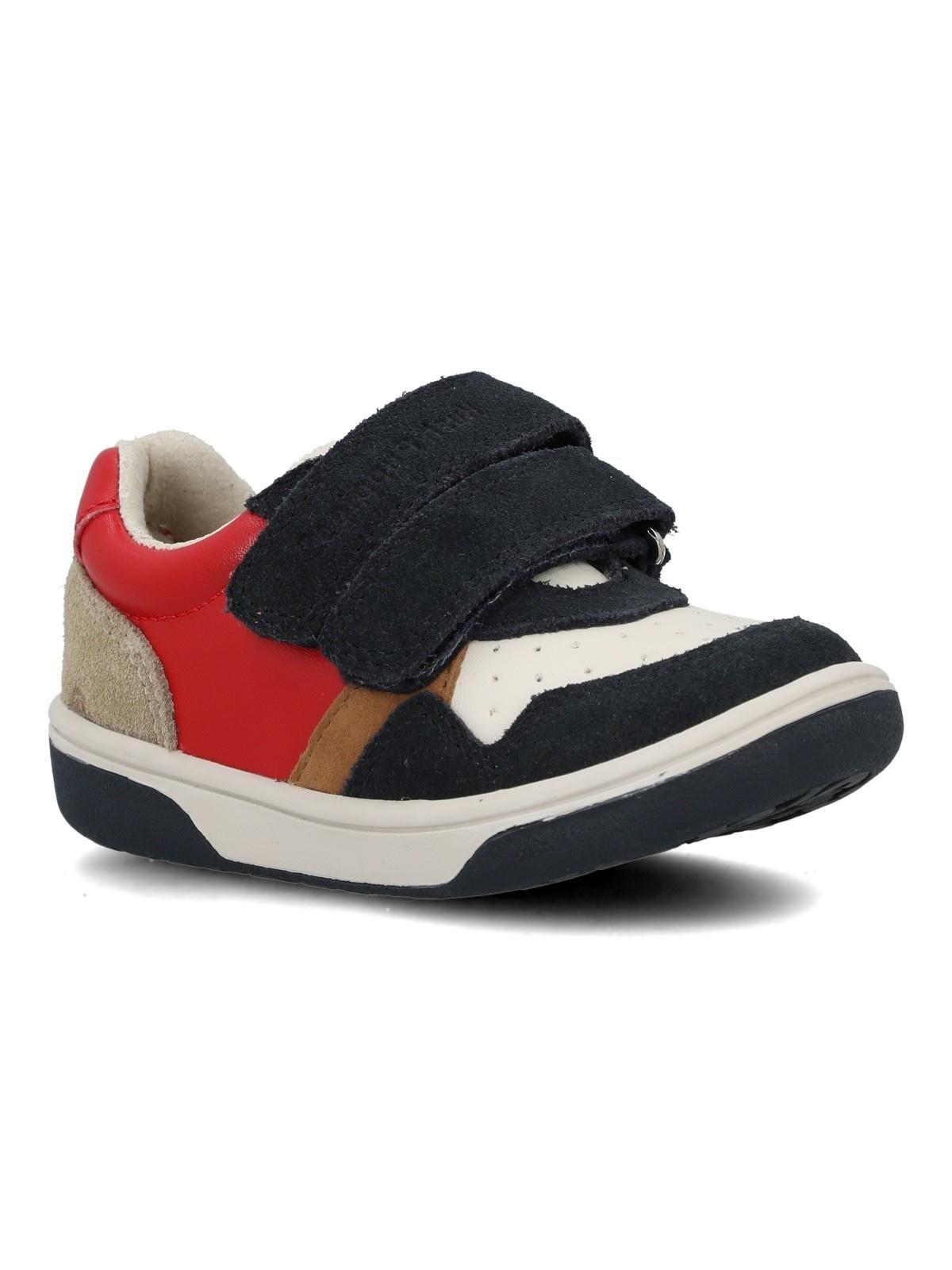 Zapatilla Cuero Niño Tambe Azul-1