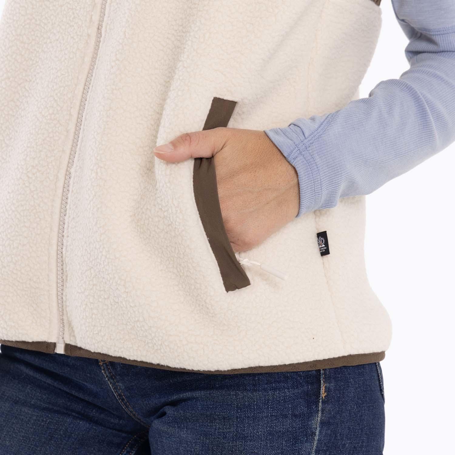 Polar Mujer Ouachi Sherpa Crema Merrell-4