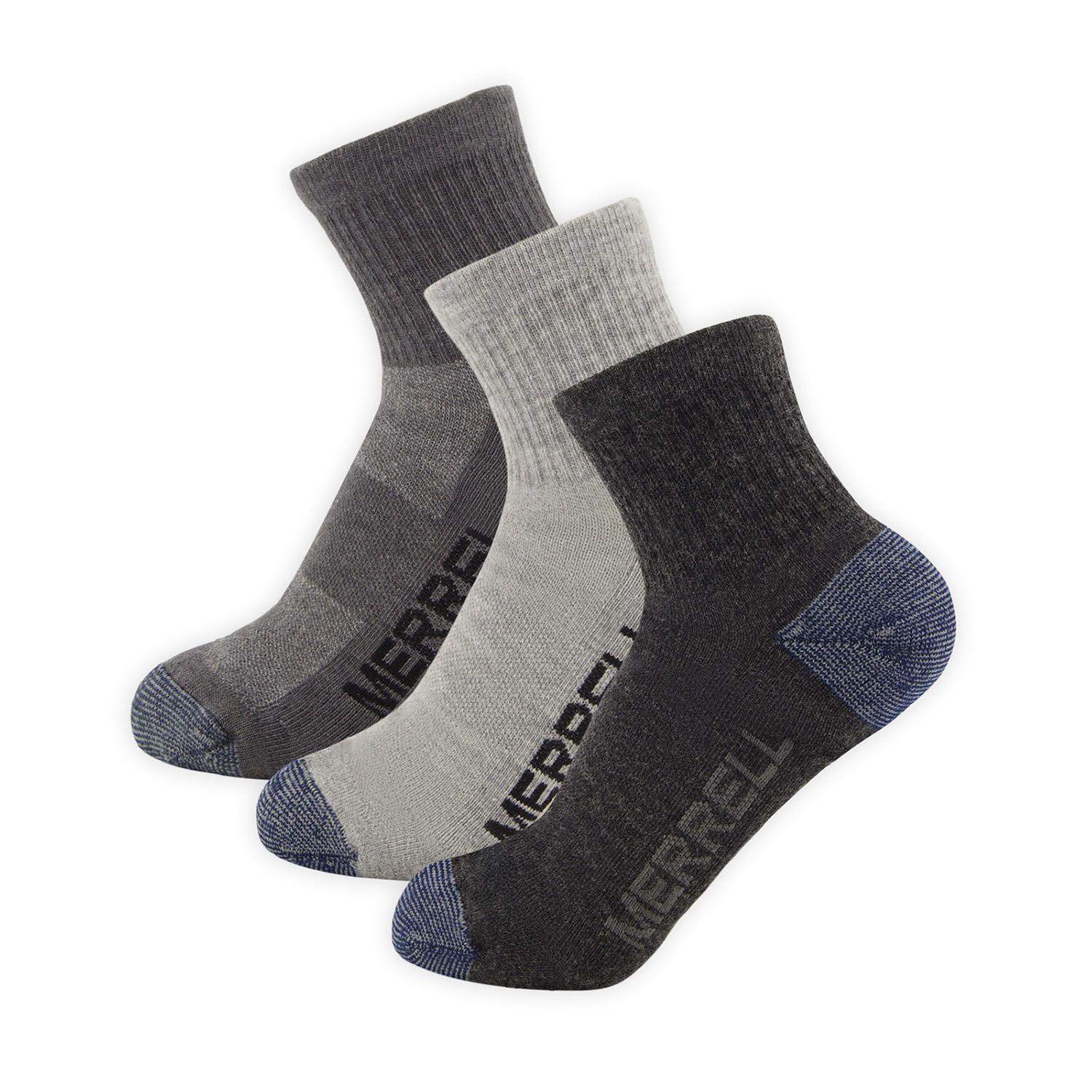Pack 3 Calcetines Trekker Outdoor Ankl Gris Merrell-0