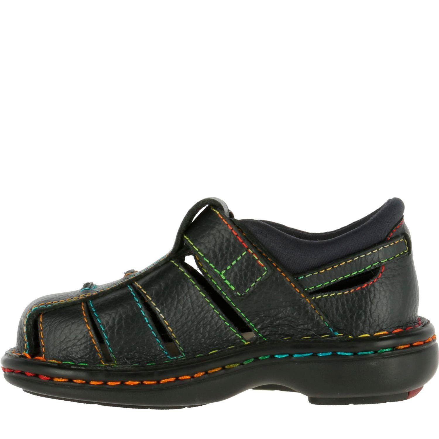 Sandalia Cuero Coconut Azul-3