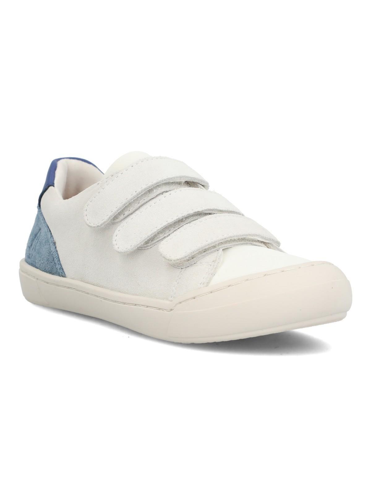 Zapatilla Cuero Niño Kyle Blanco-1