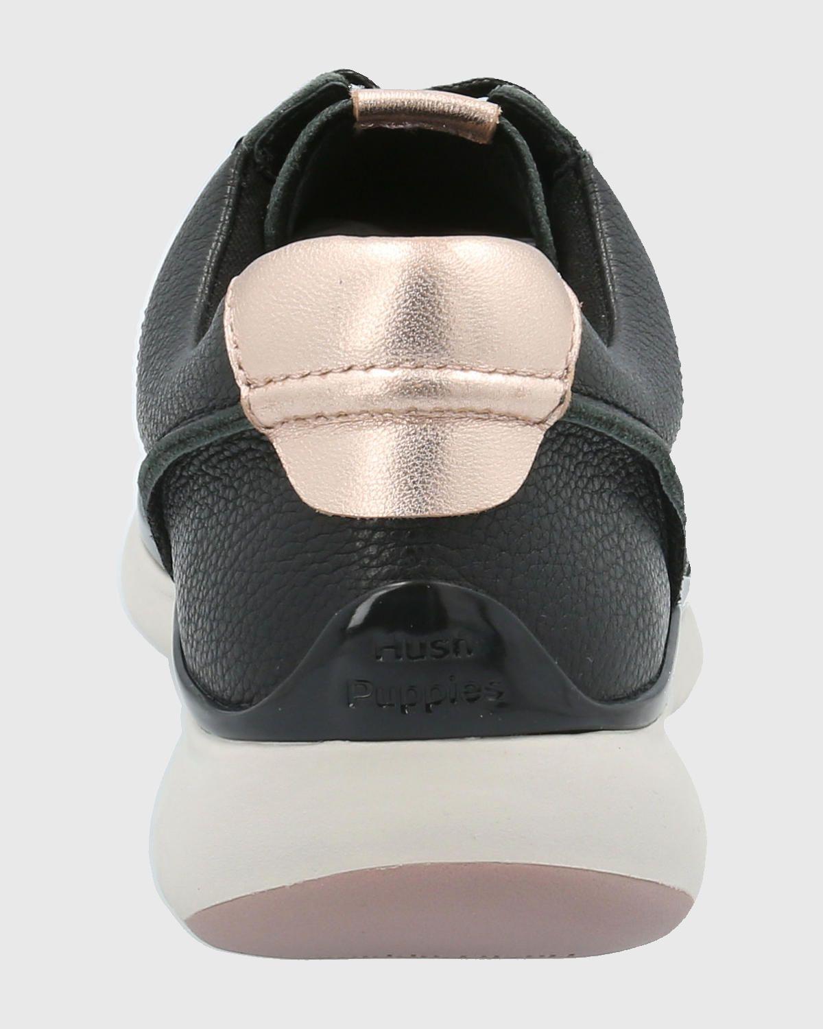 Zapatilla Cuero Mujer Goss Negro-6