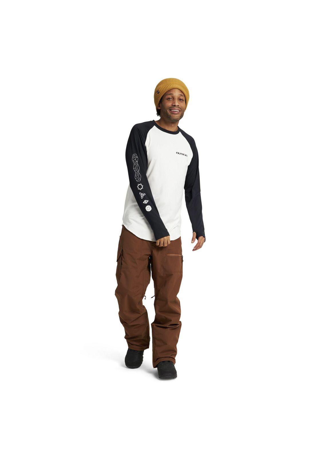 Pantalón De Nieve Hombre Covert Café-1