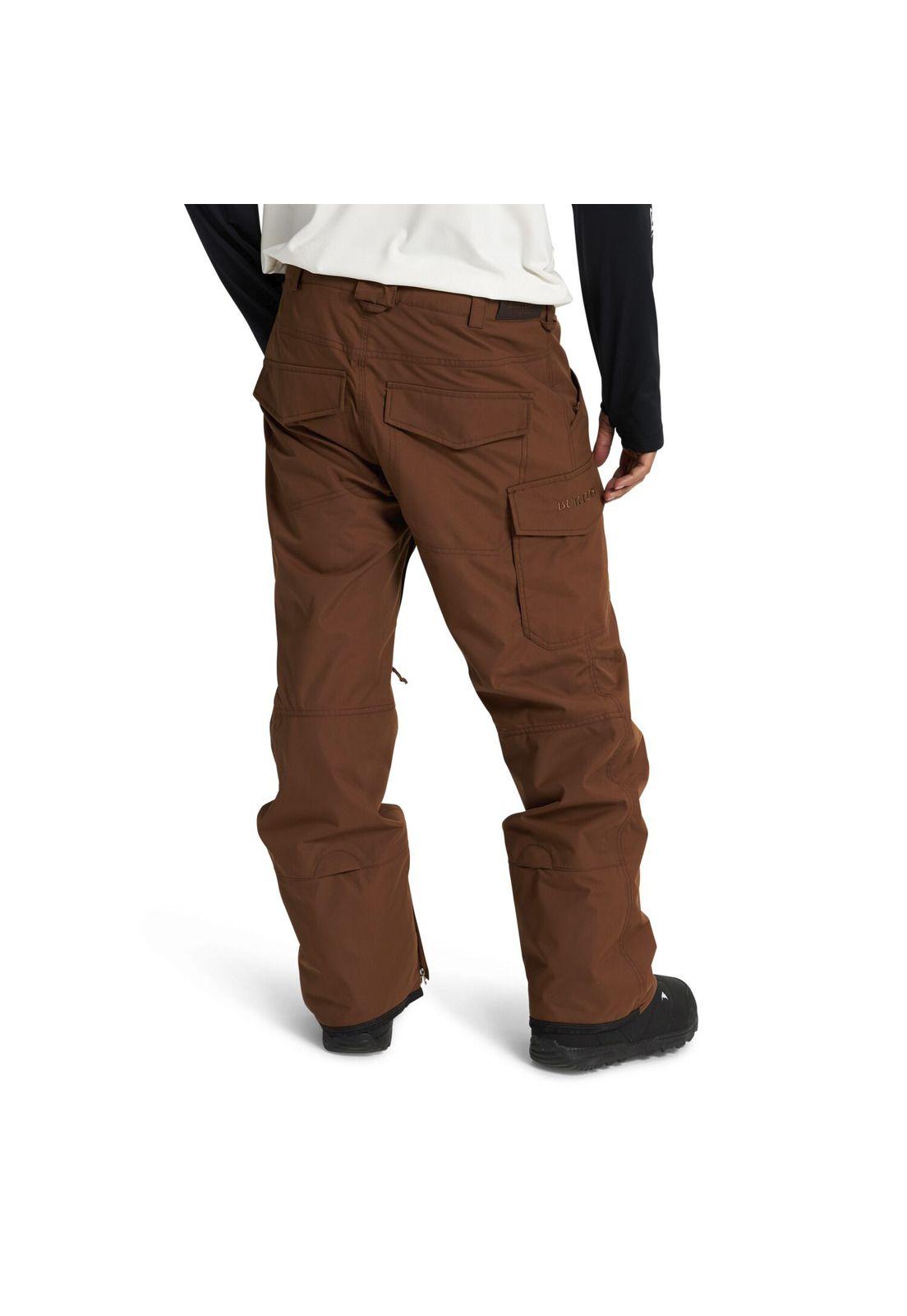 Pantalón De Nieve Hombre Covert Café-2