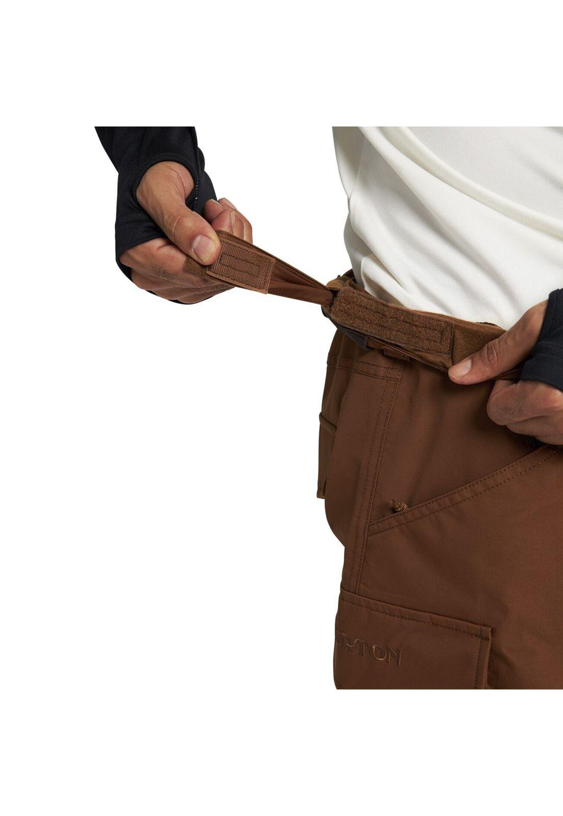 Pantalón De Nieve Hombre Covert Café-3