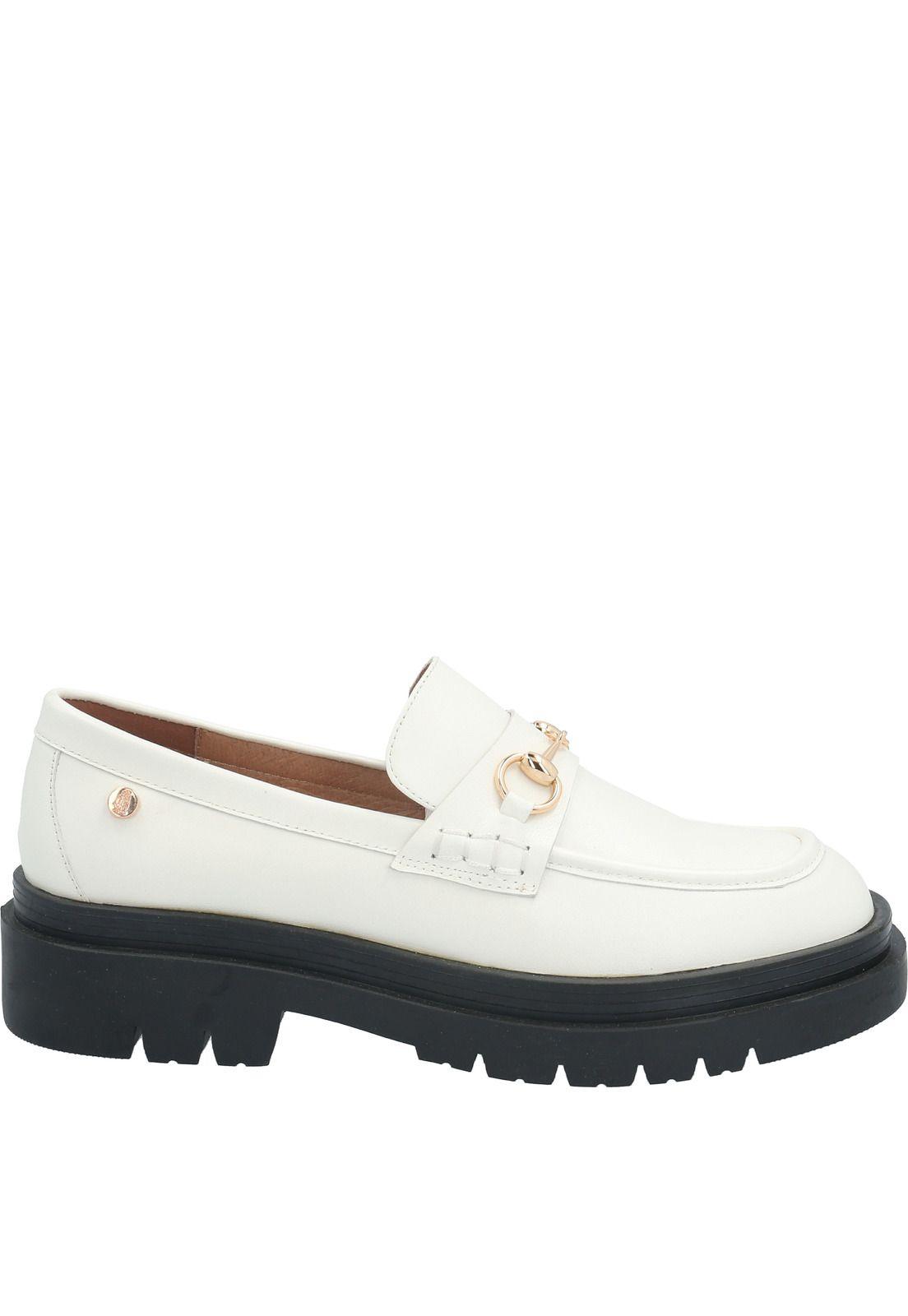 Zapato Cuero Mujer Kelsey Blanco-1