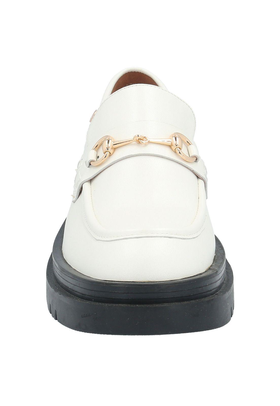 Zapato Cuero Mujer Kelsey Blanco-2