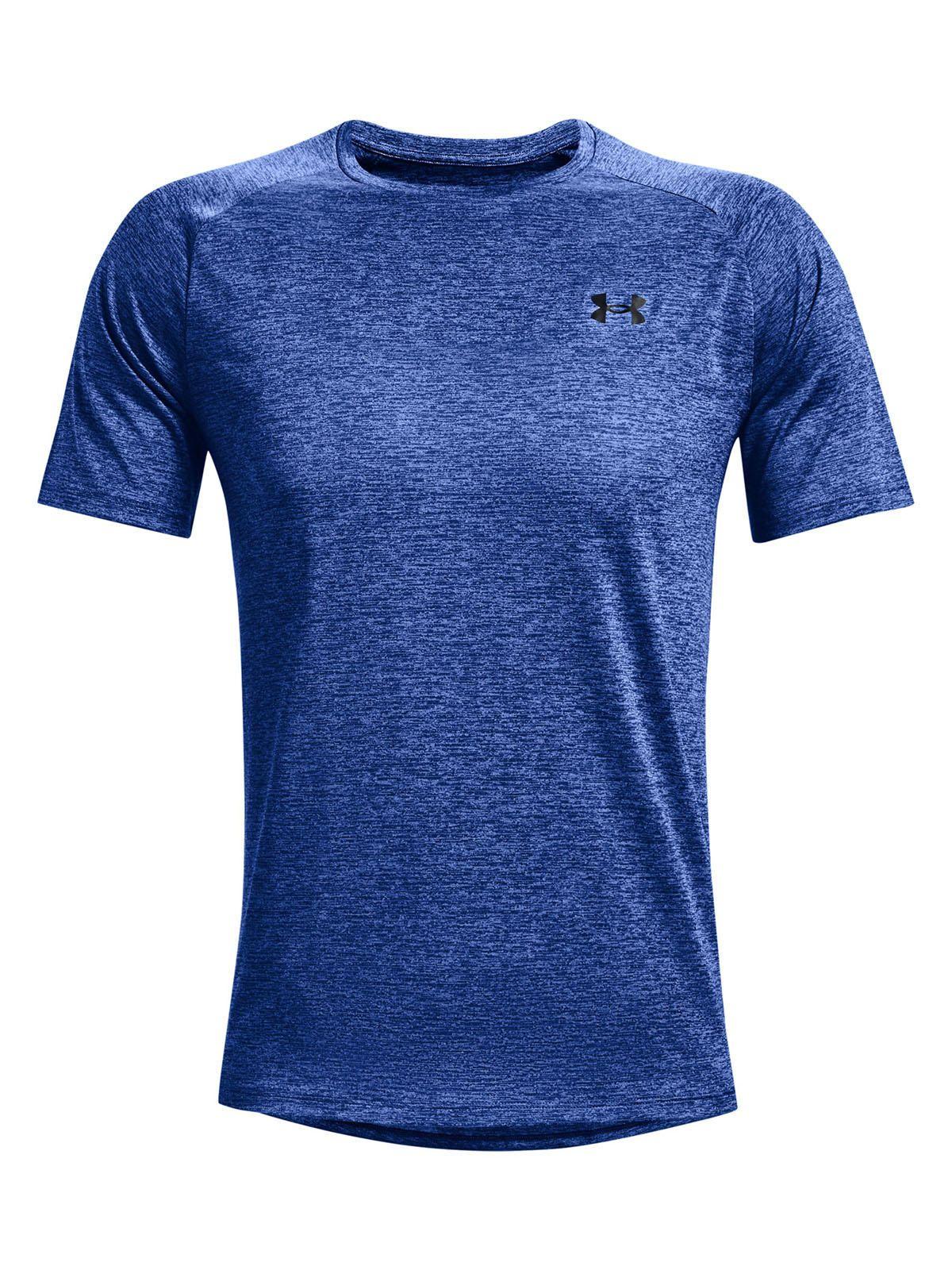 Polera manga corta Tech 2.0 hombre Azul-0