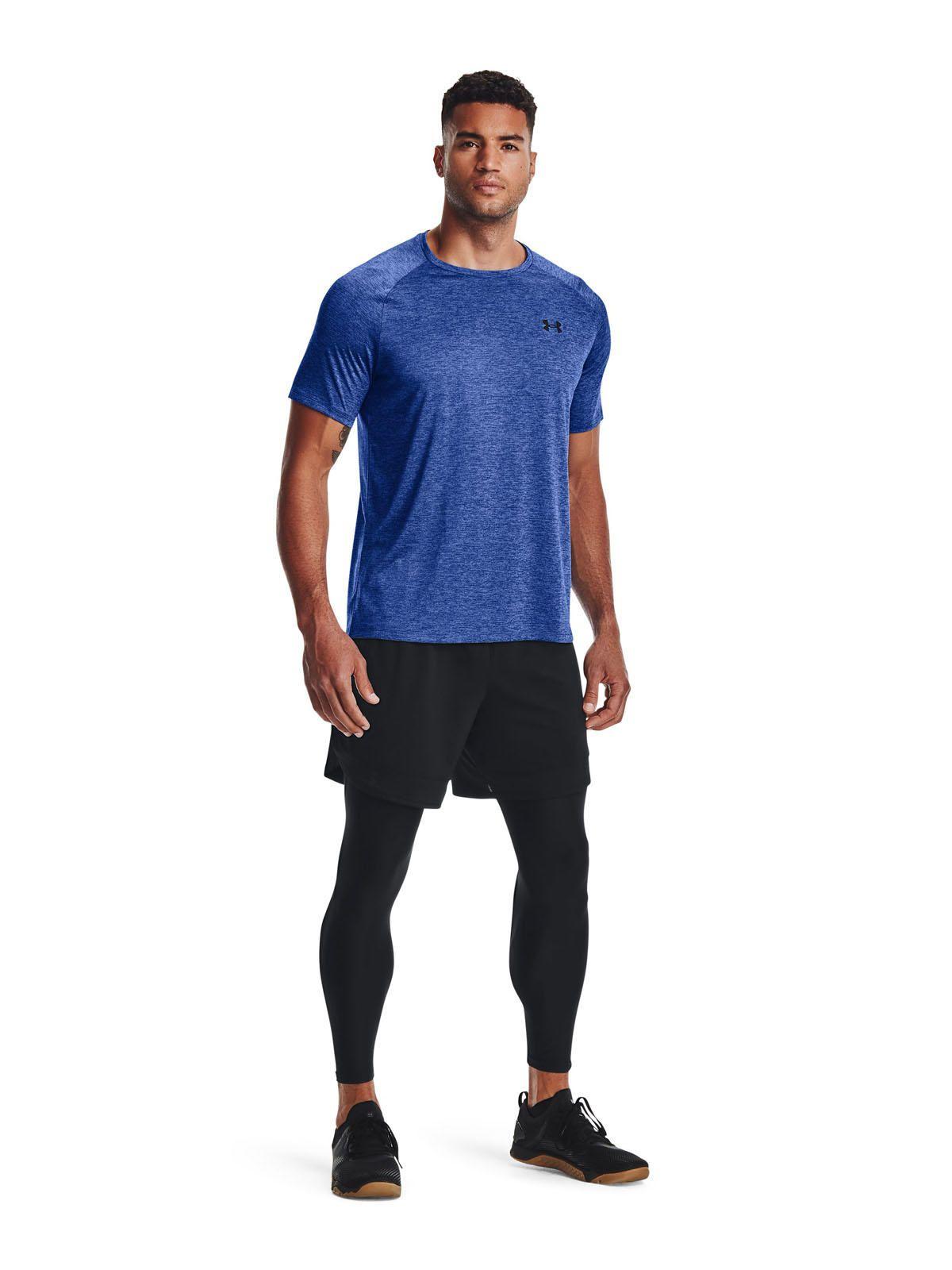 Polera manga corta Tech 2.0 hombre Azul-5