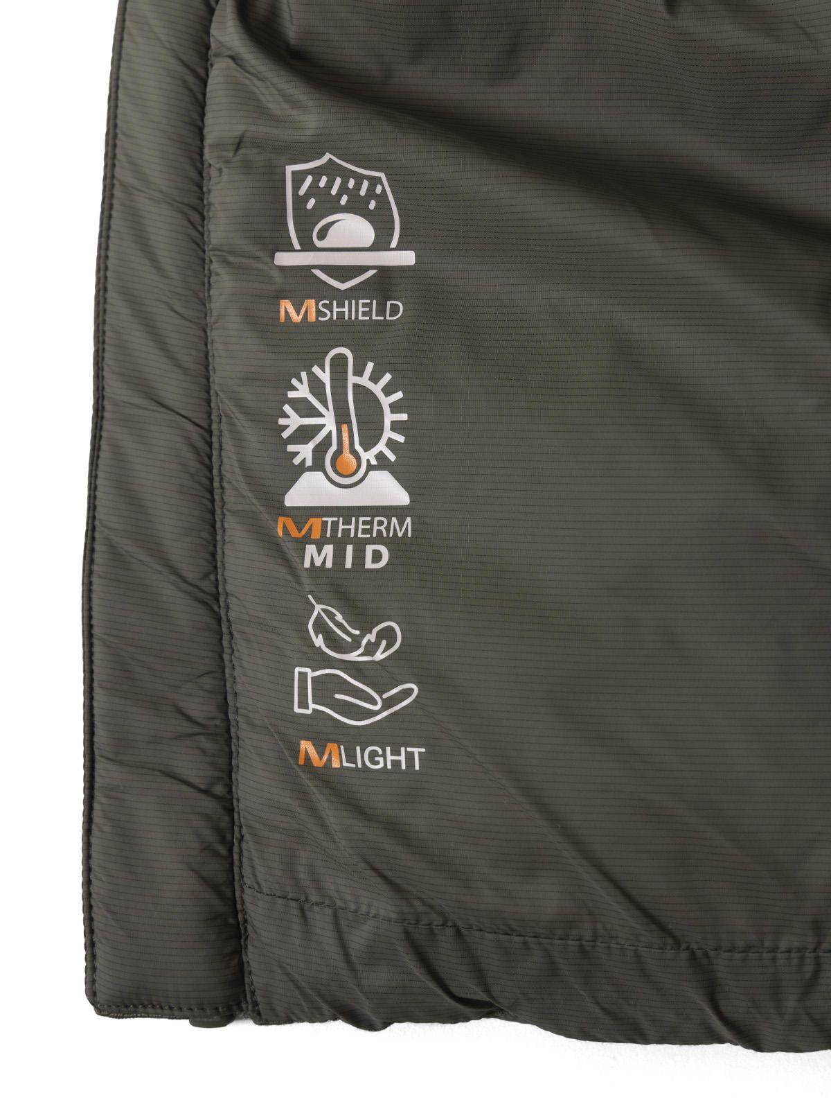 Parka Sin Mangas Niño Puffa Oliva-5