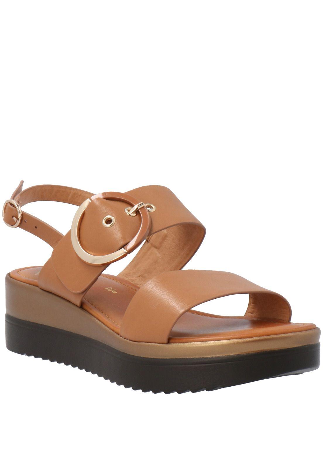 Sandalia Brenta Casual Marrón-0