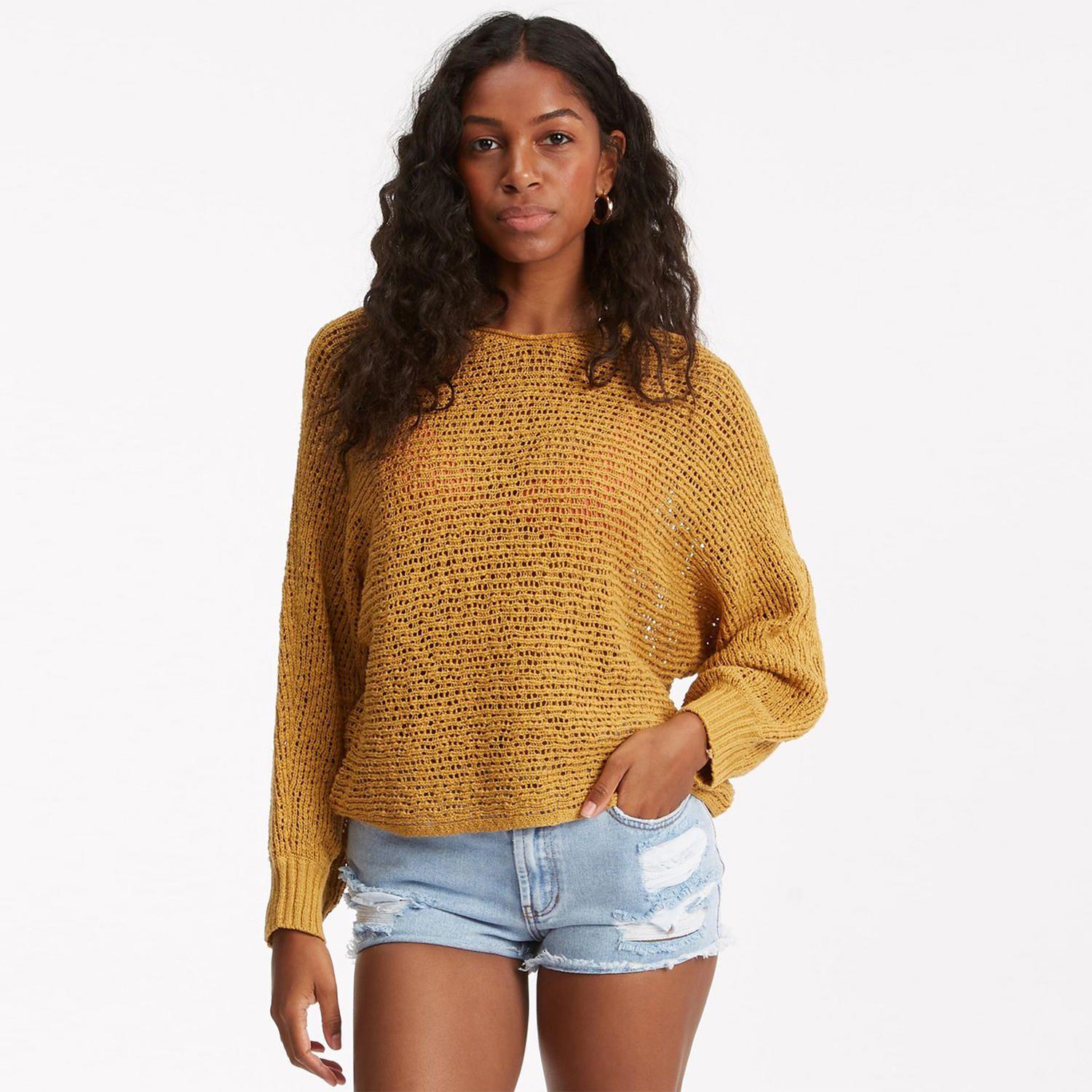 Sweater Mujer Forever Golden Beige-0