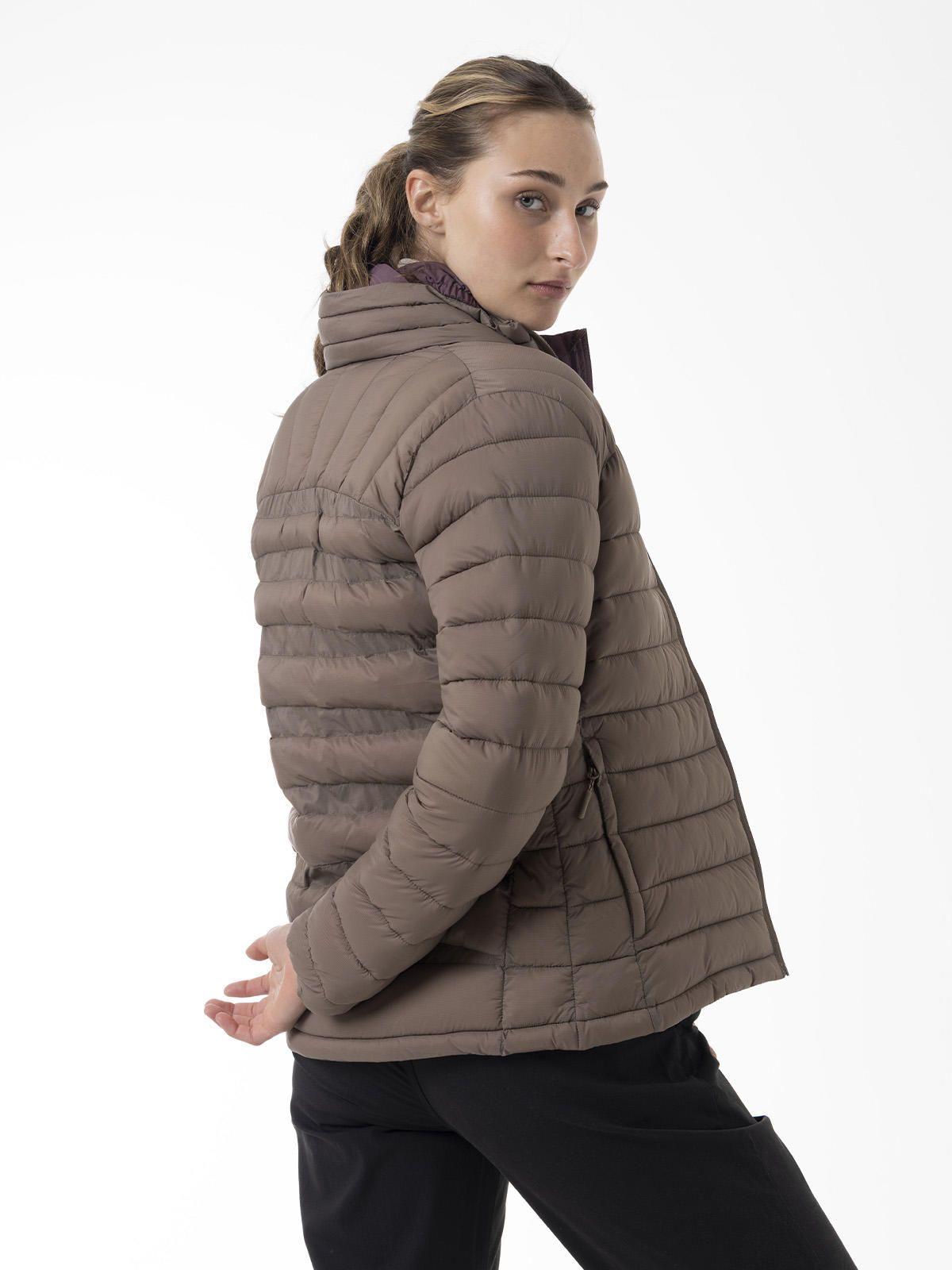 Parka Mujer Core Quilted Café-5