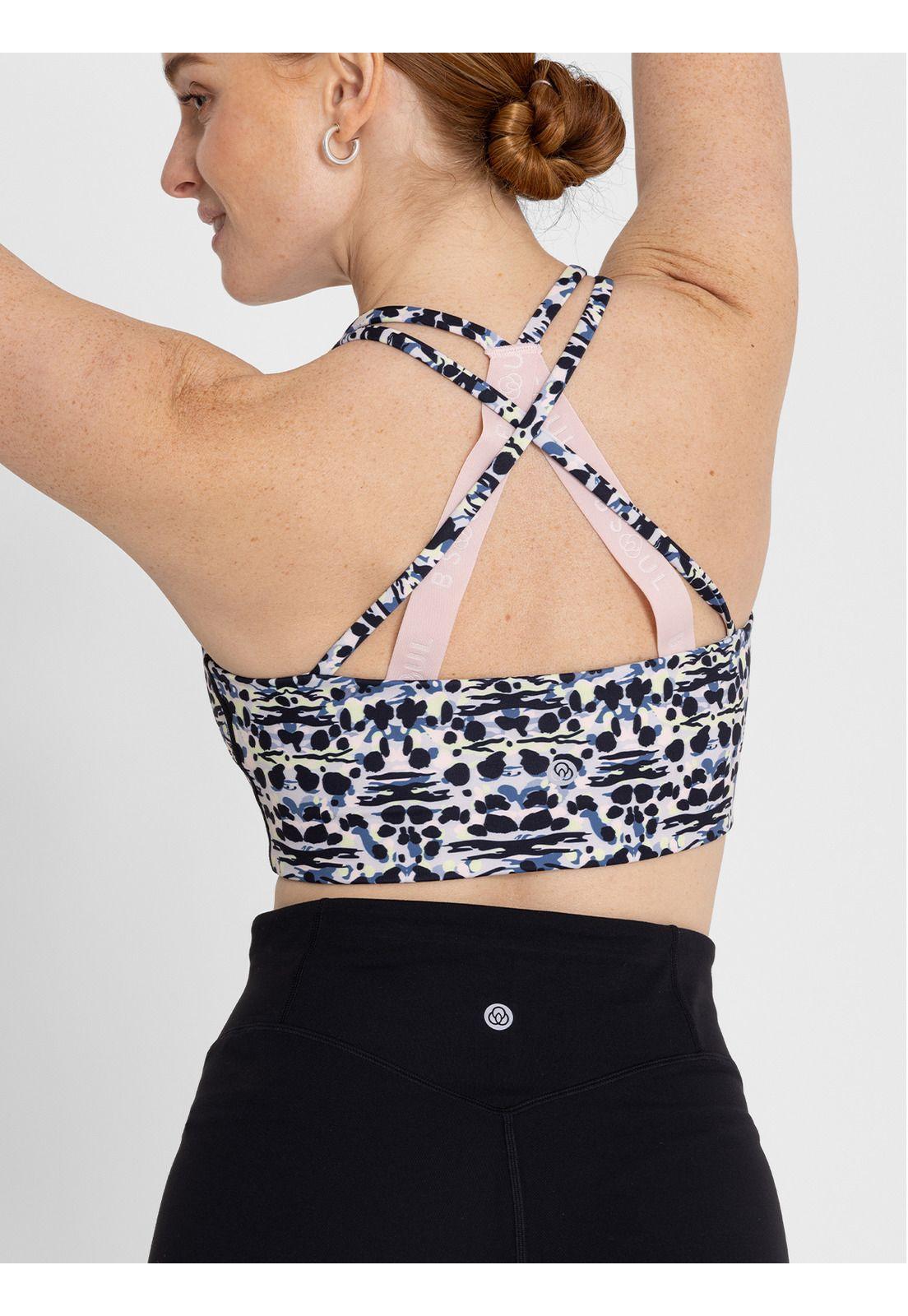 Peto Deportivo Bra Enia Ms Negro Mujer-4