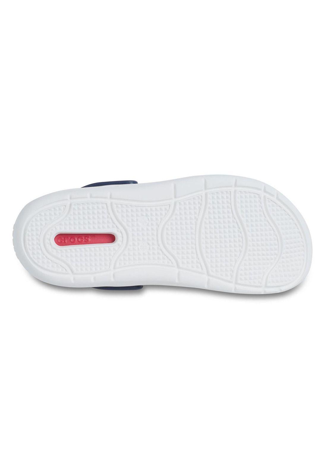 Zueco Crocs Hombre Inmotion Azul Marino-5