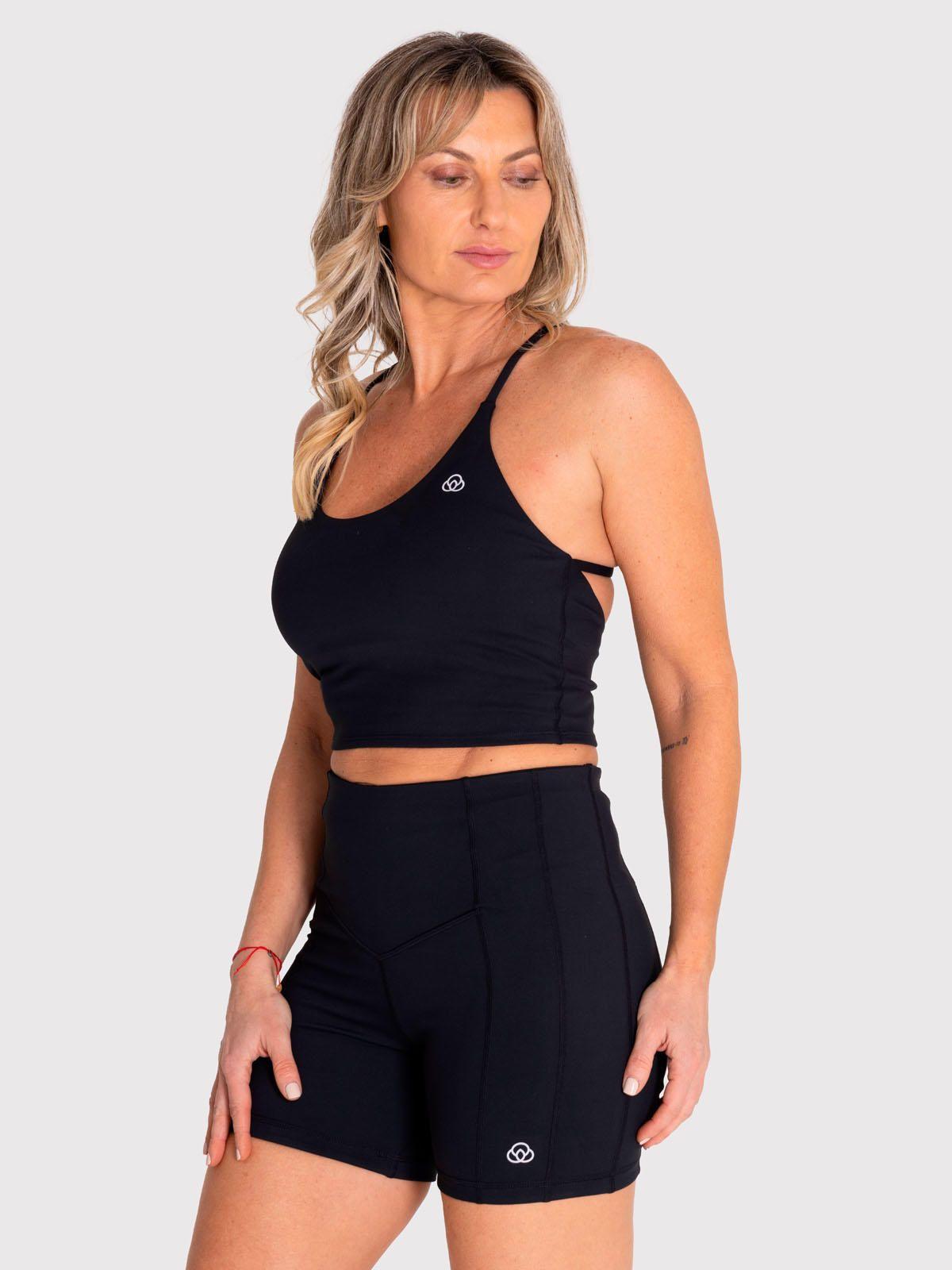 Peto deportivo Mujer Kaira Negro-2