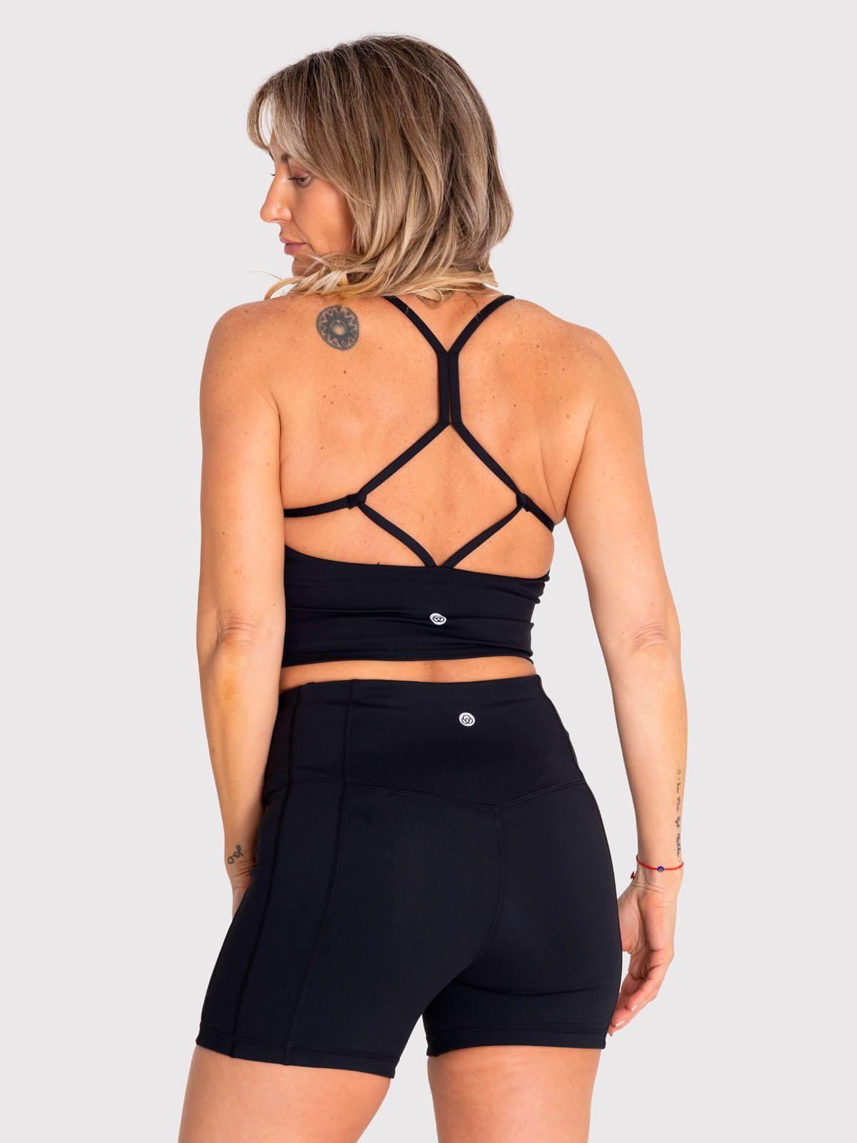 Peto deportivo Mujer Kaira Negro-3