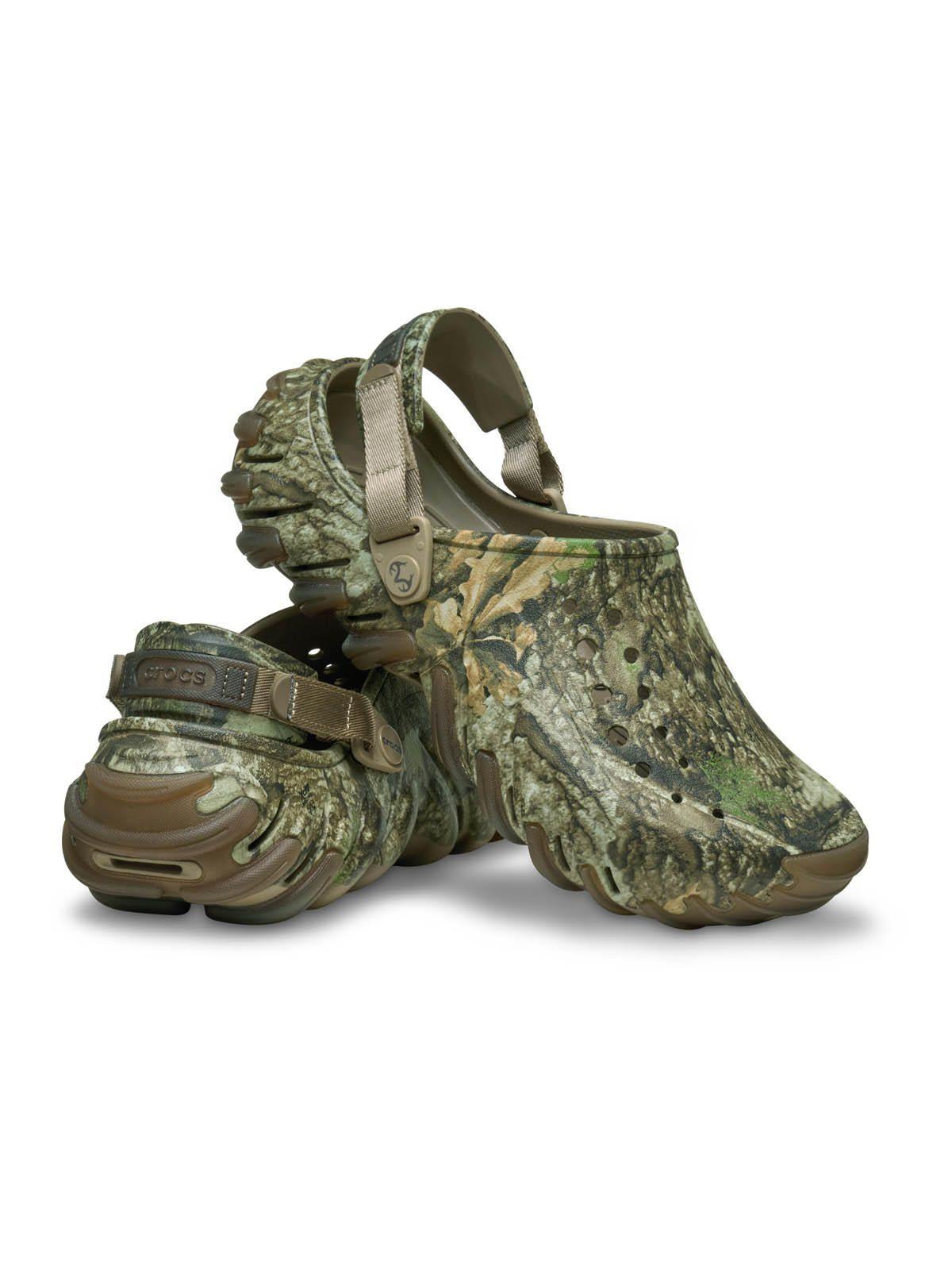Zueco Unisex Echo Clog Verde Militar-3