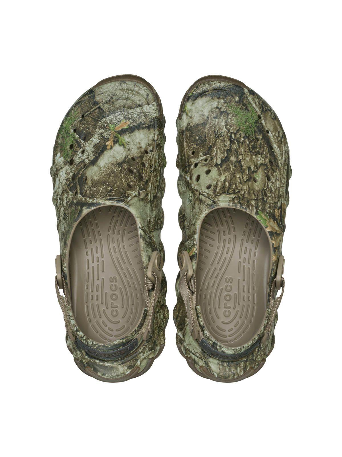 Zueco Unisex Echo Clog Verde Militar-4
