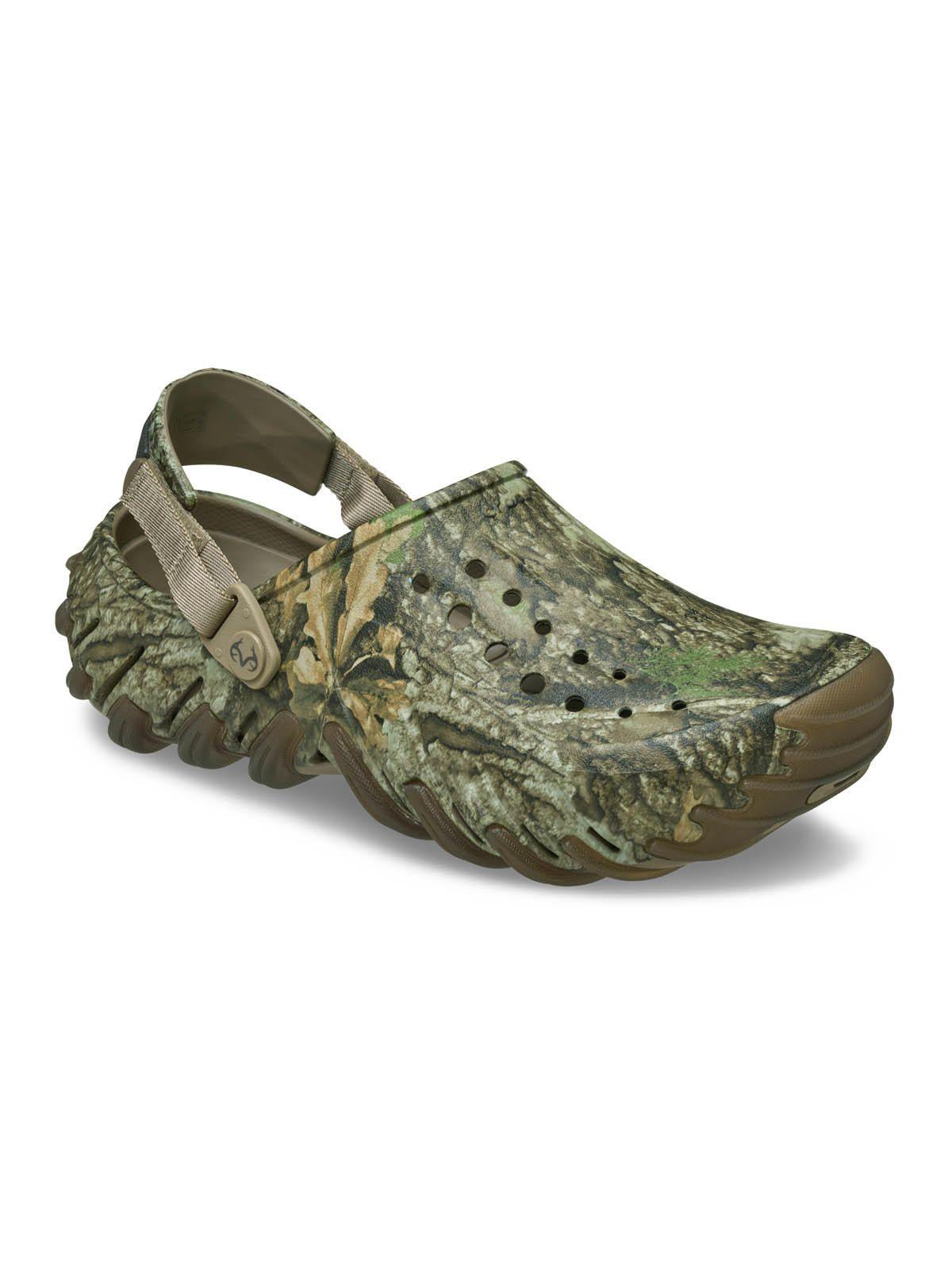 Zueco Unisex Echo Clog Verde Militar-6