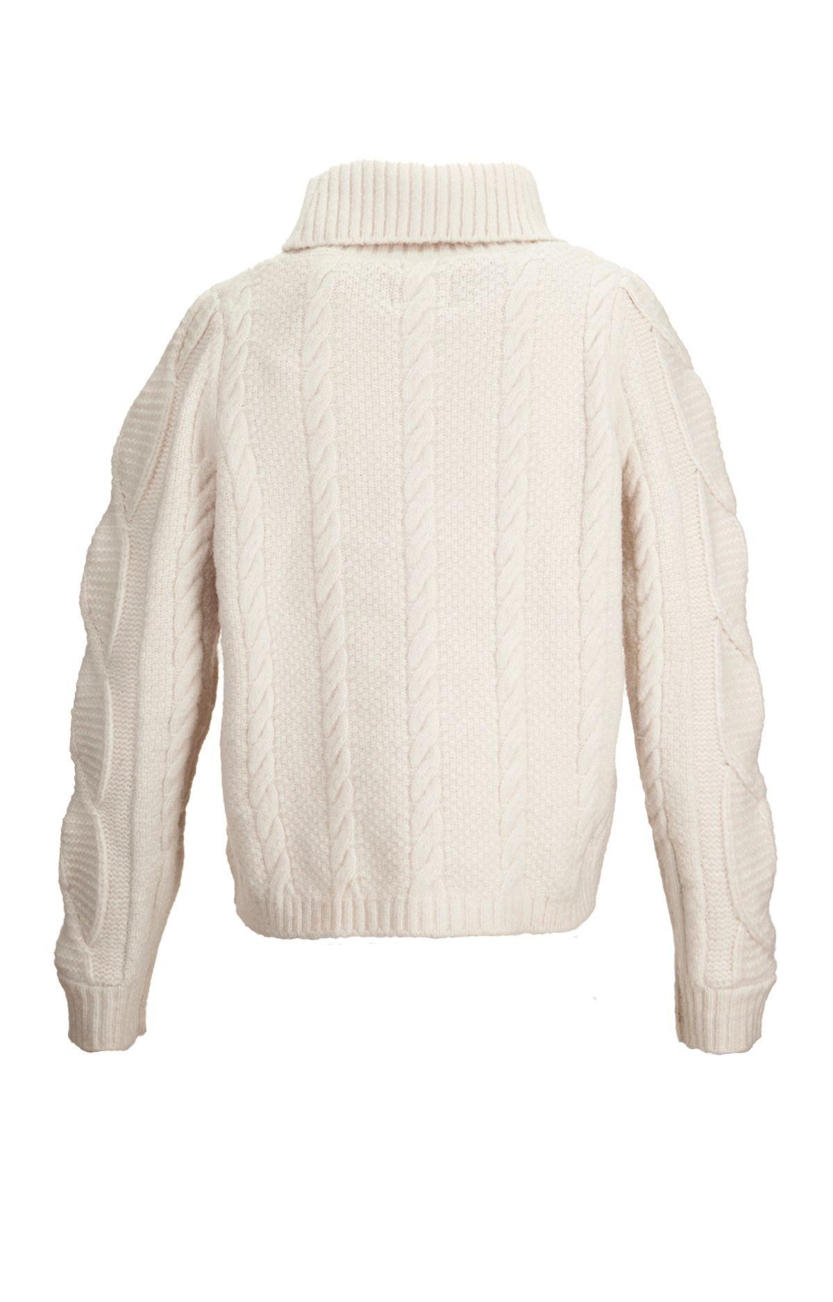 Sweater Mujer Ravella Beige-1