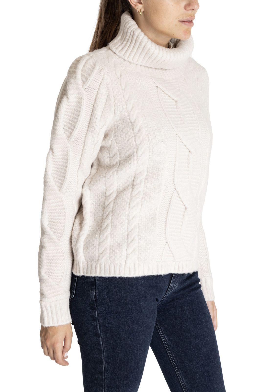 Sweater Mujer Ravella Beige-4