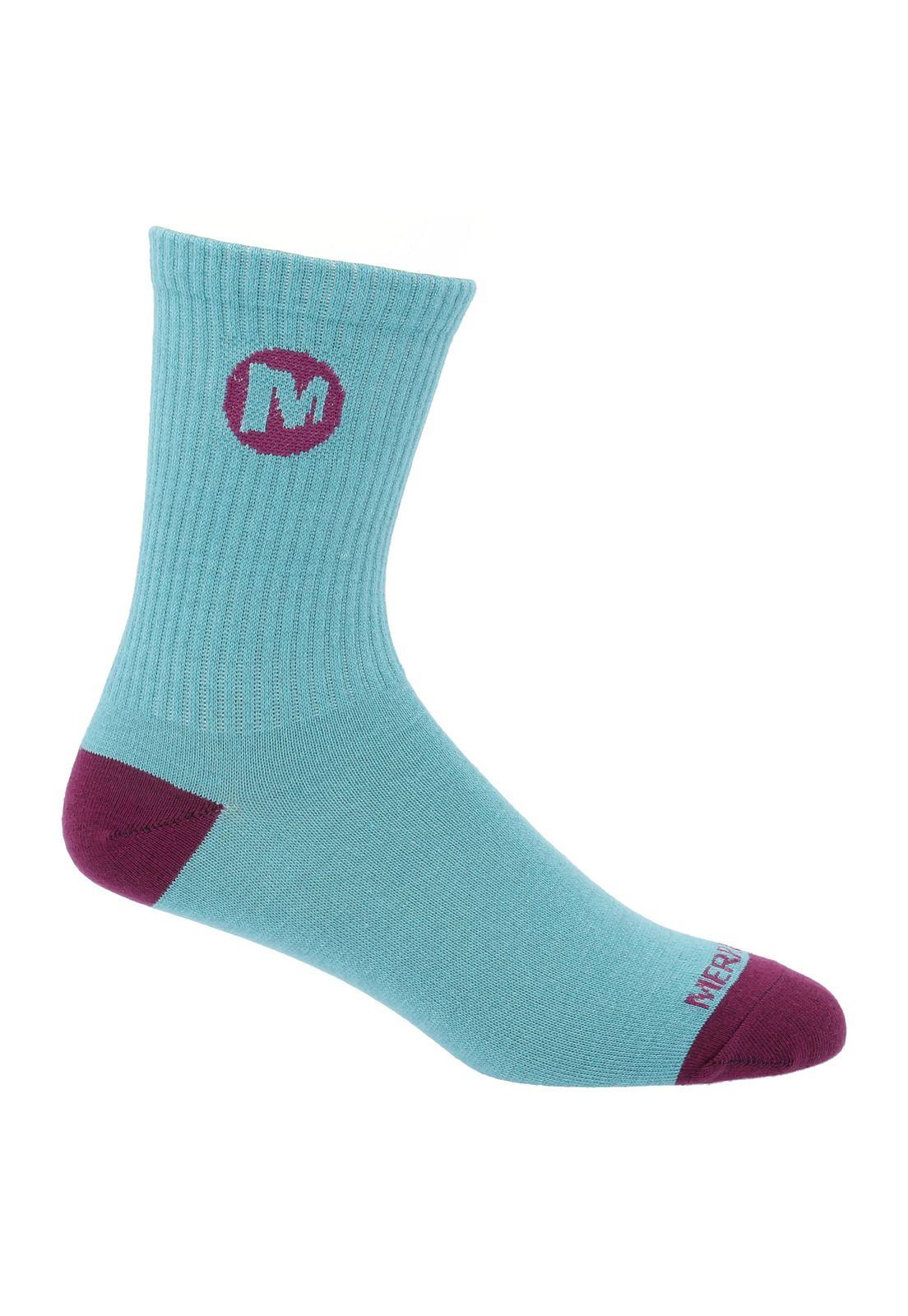 Pack 3 Calcetines Mujer Crew Socks Negro-3