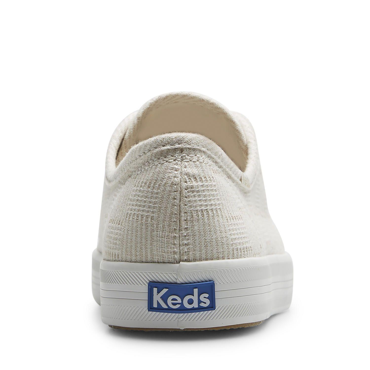 Zapatilla Mujer Kickstart Crosshatch Beige-4