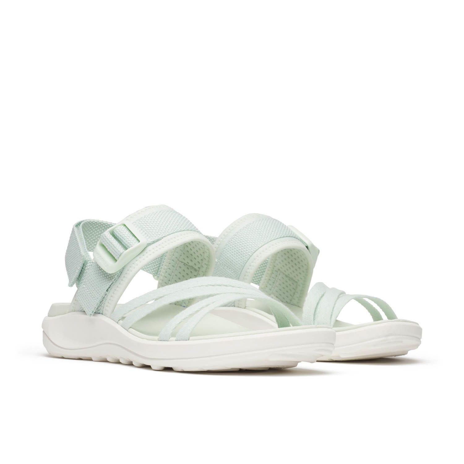 Sandalia Mujer District 4 Backstrap Verde Claro-3