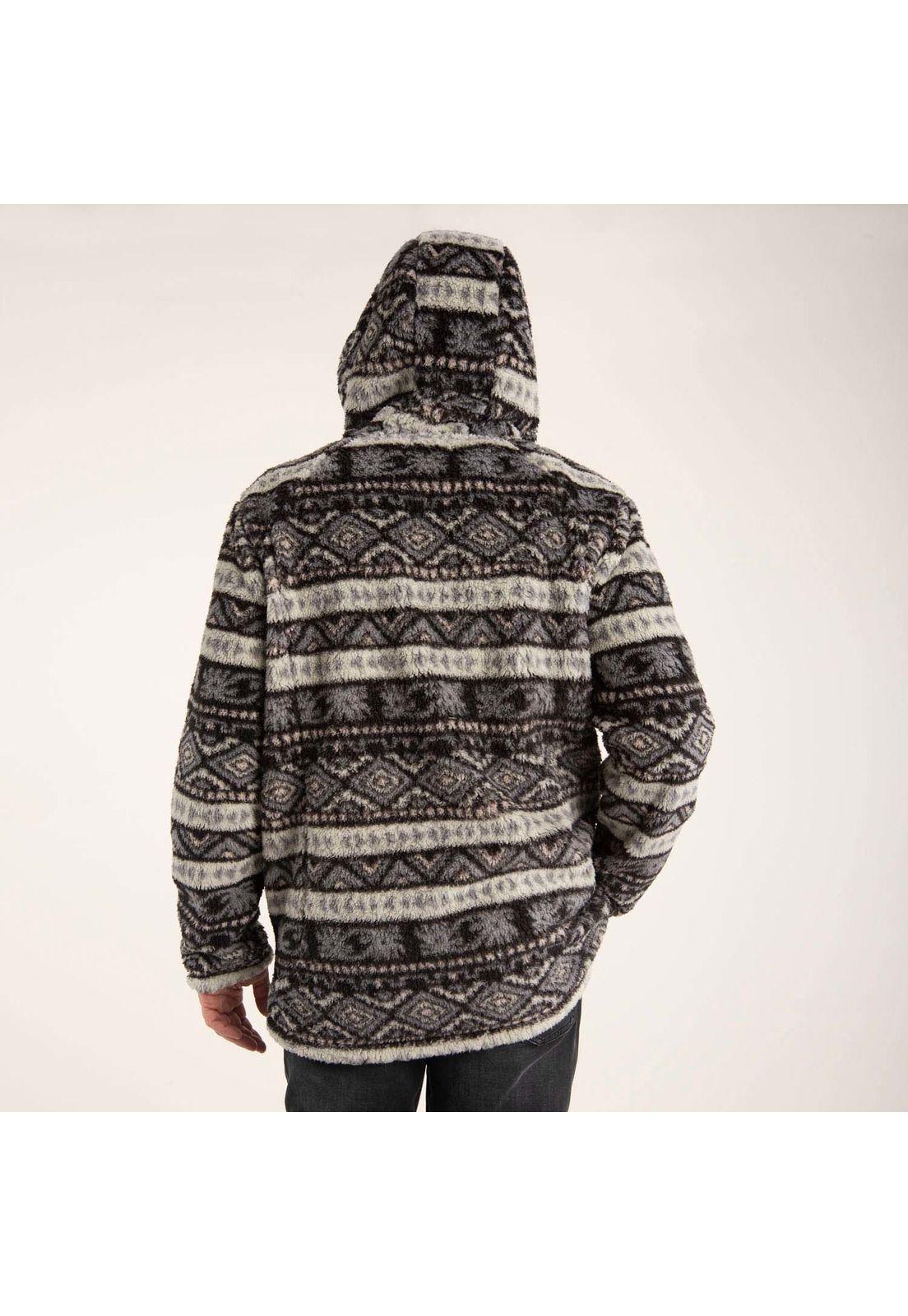 Polar Hombre Tosca Print Gris-3