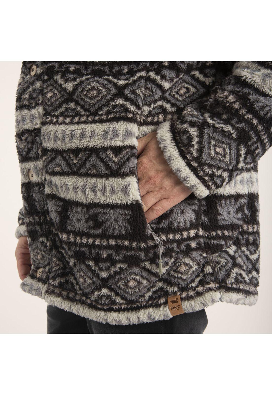 Polar Hombre Tosca Print Gris-4