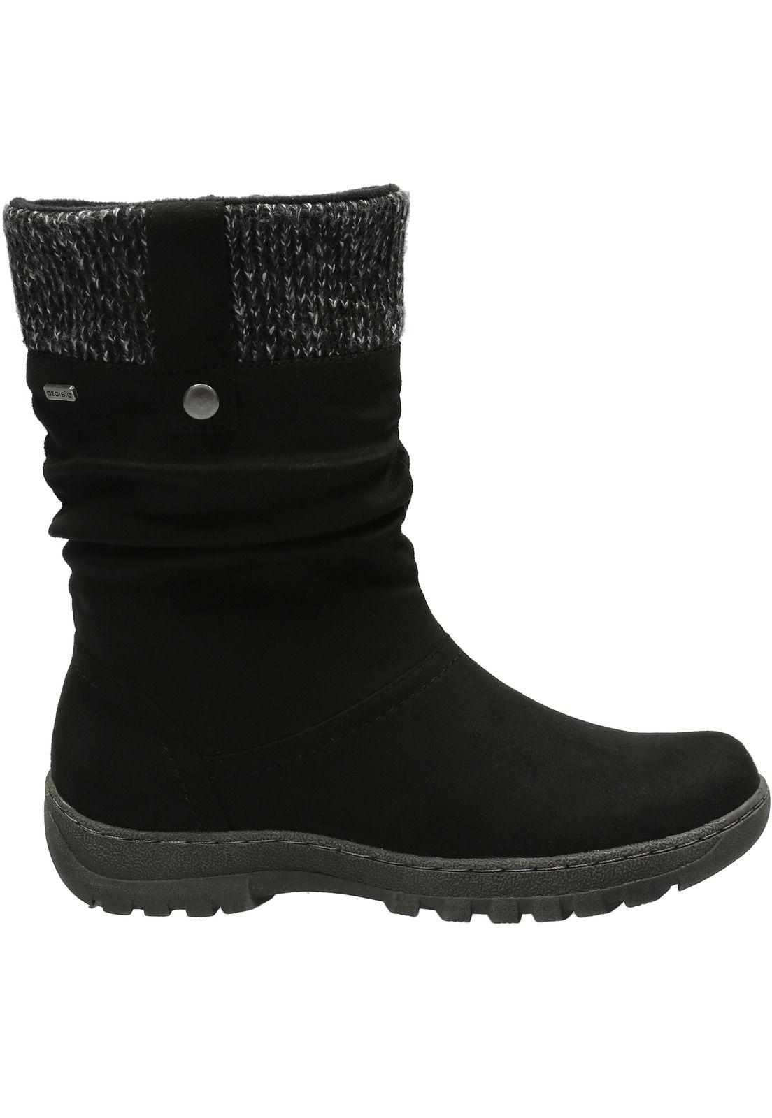 Botín Mujer Samas Negro-1