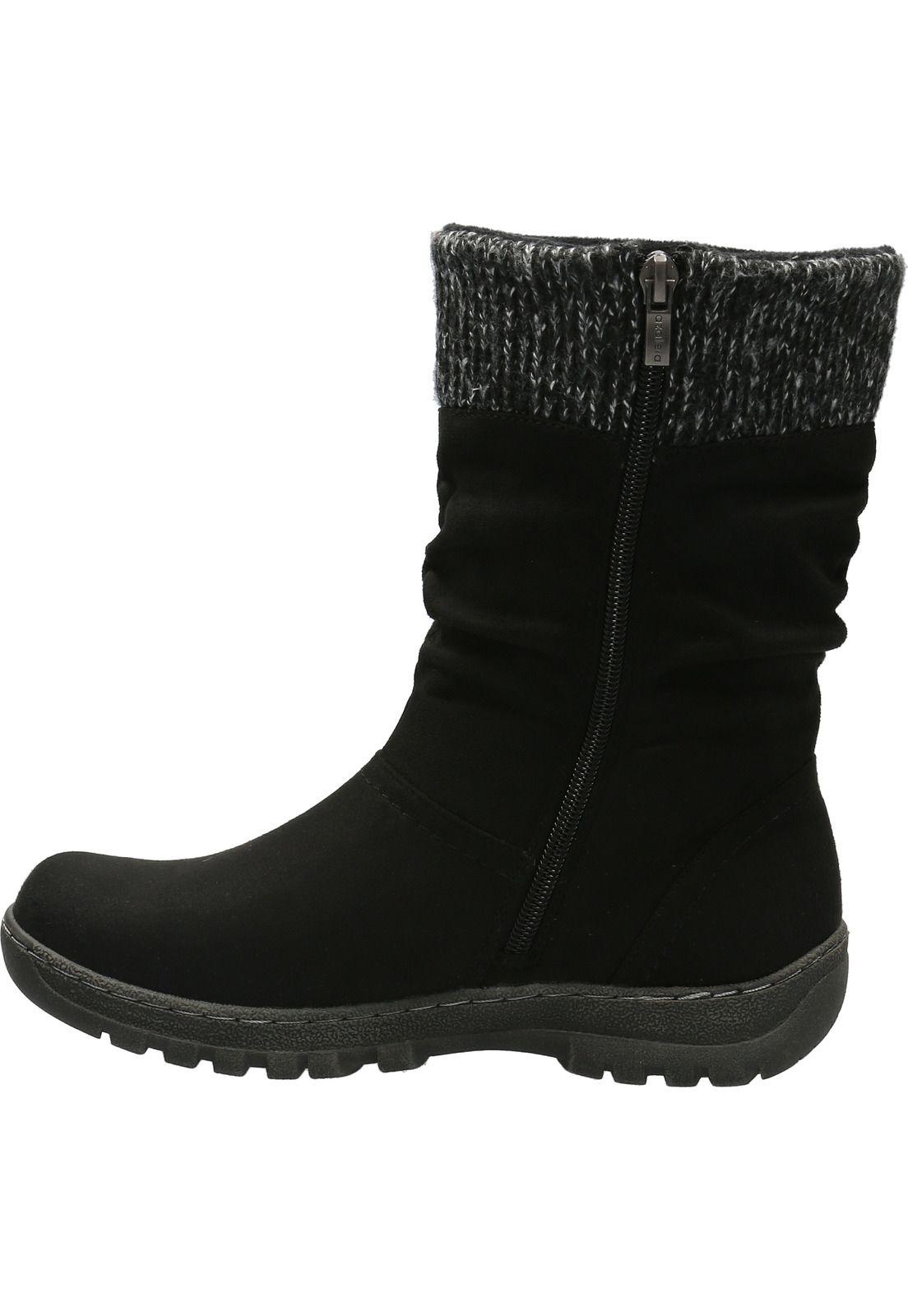 Botín Mujer Samas Negro-5