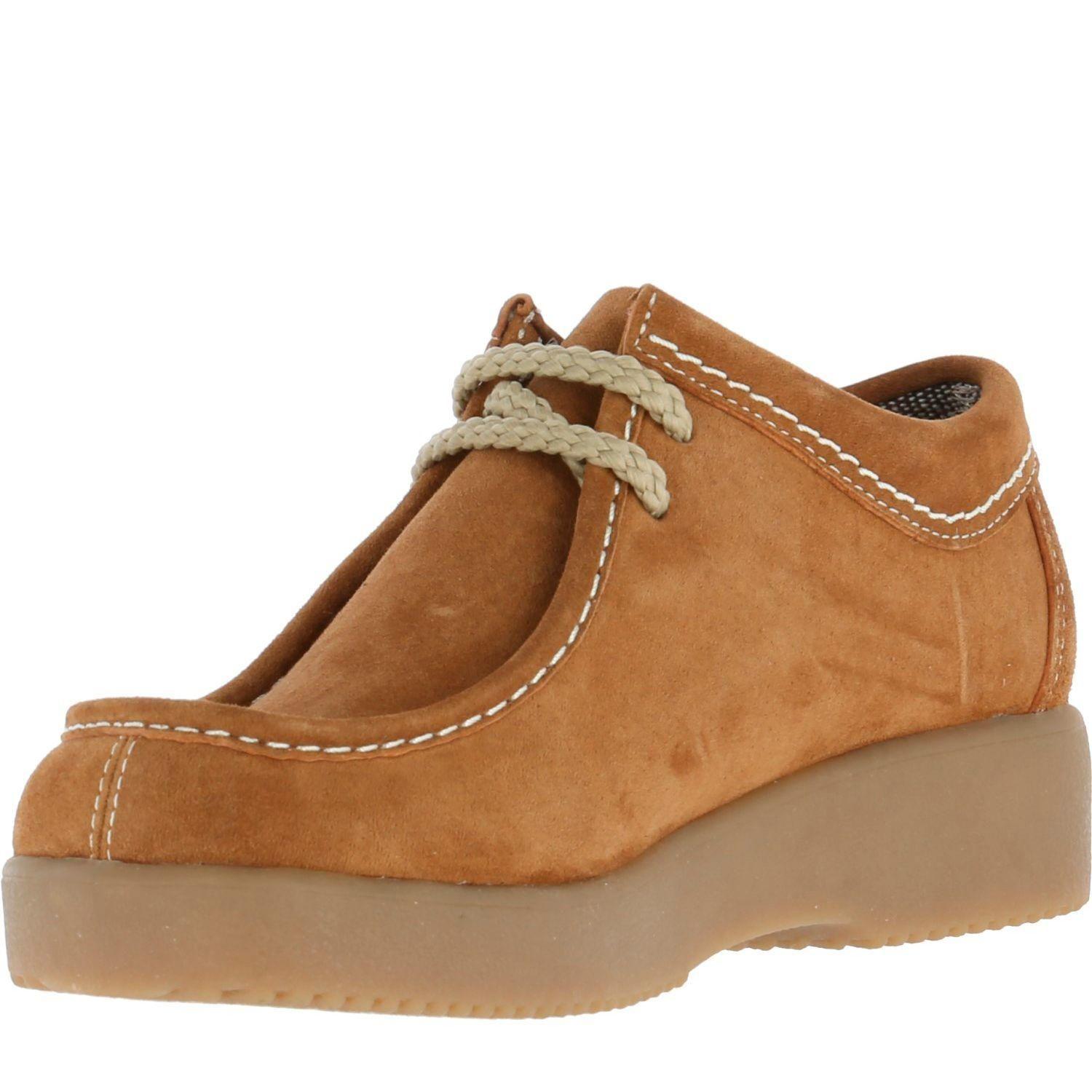 Zapato Cuero Niño Navajo Marrón-1