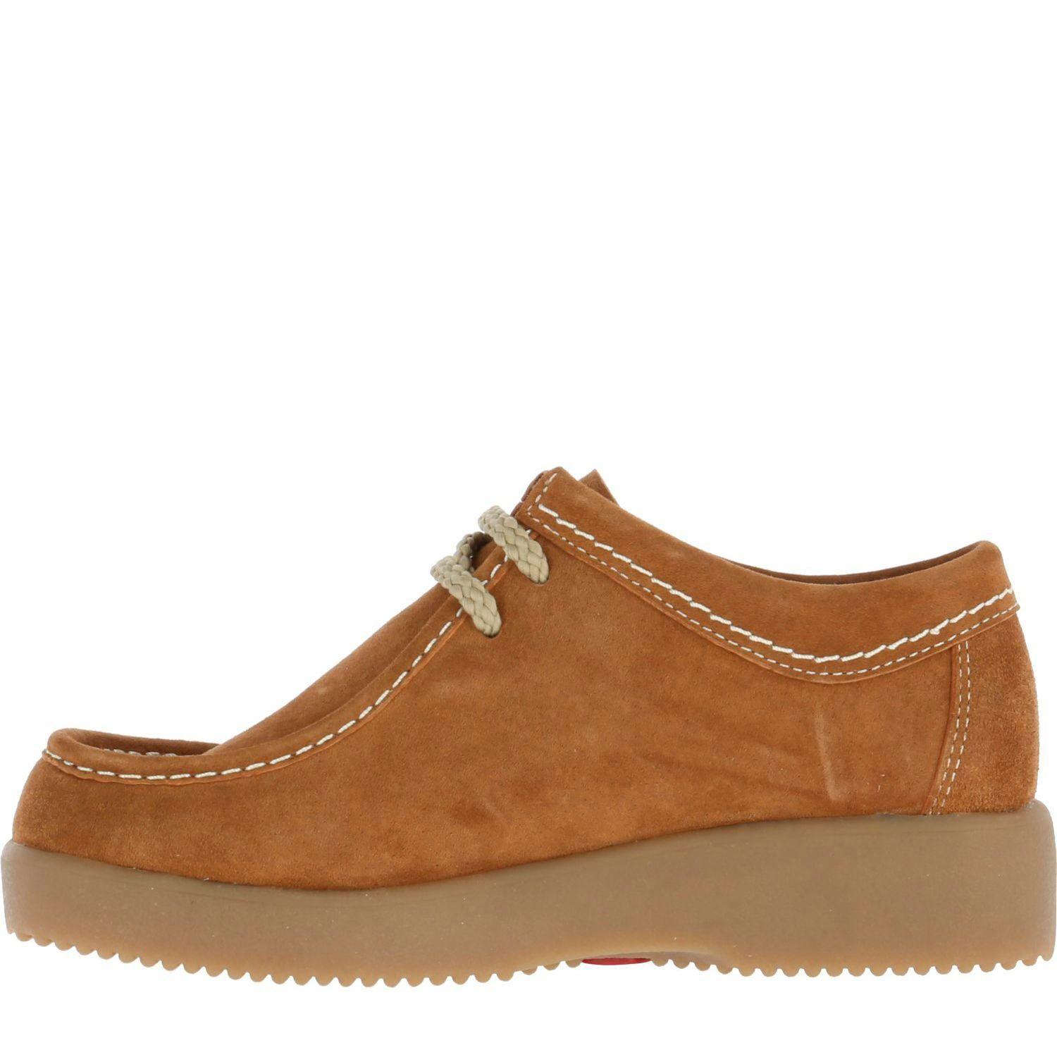 Zapato Cuero Niño Navajo Marrón-2