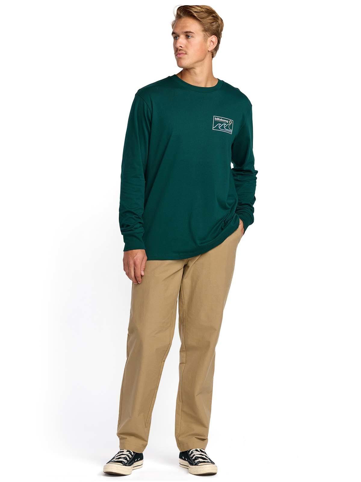 Polera m/c Hombre Range adiv Verde-6