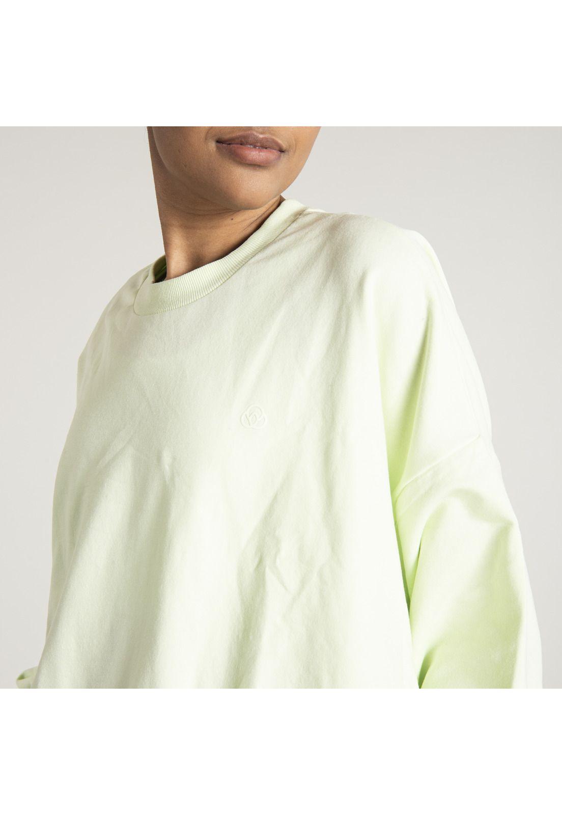 Polerón Mujer Sweatshirt Sofia Verde Manzana-7