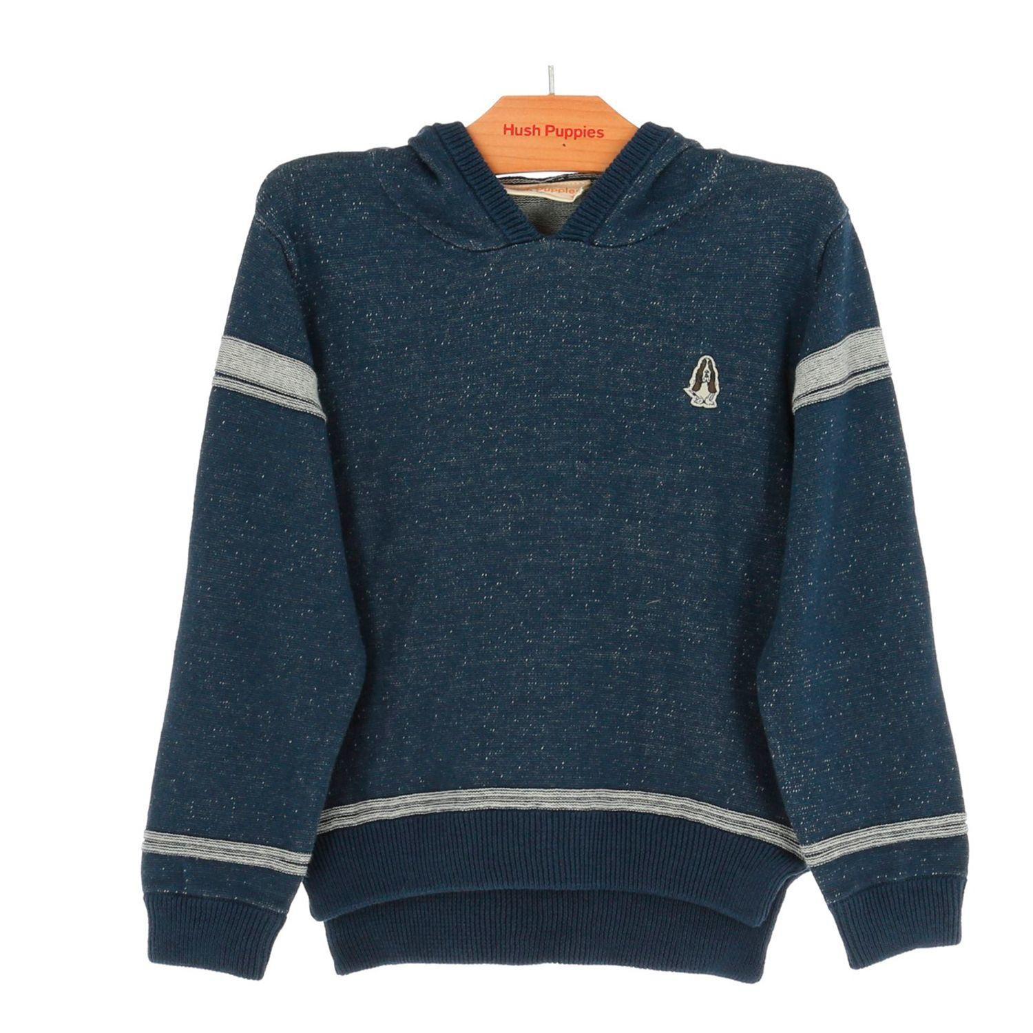 Poleron Algodon Canelo Dark Denim-0