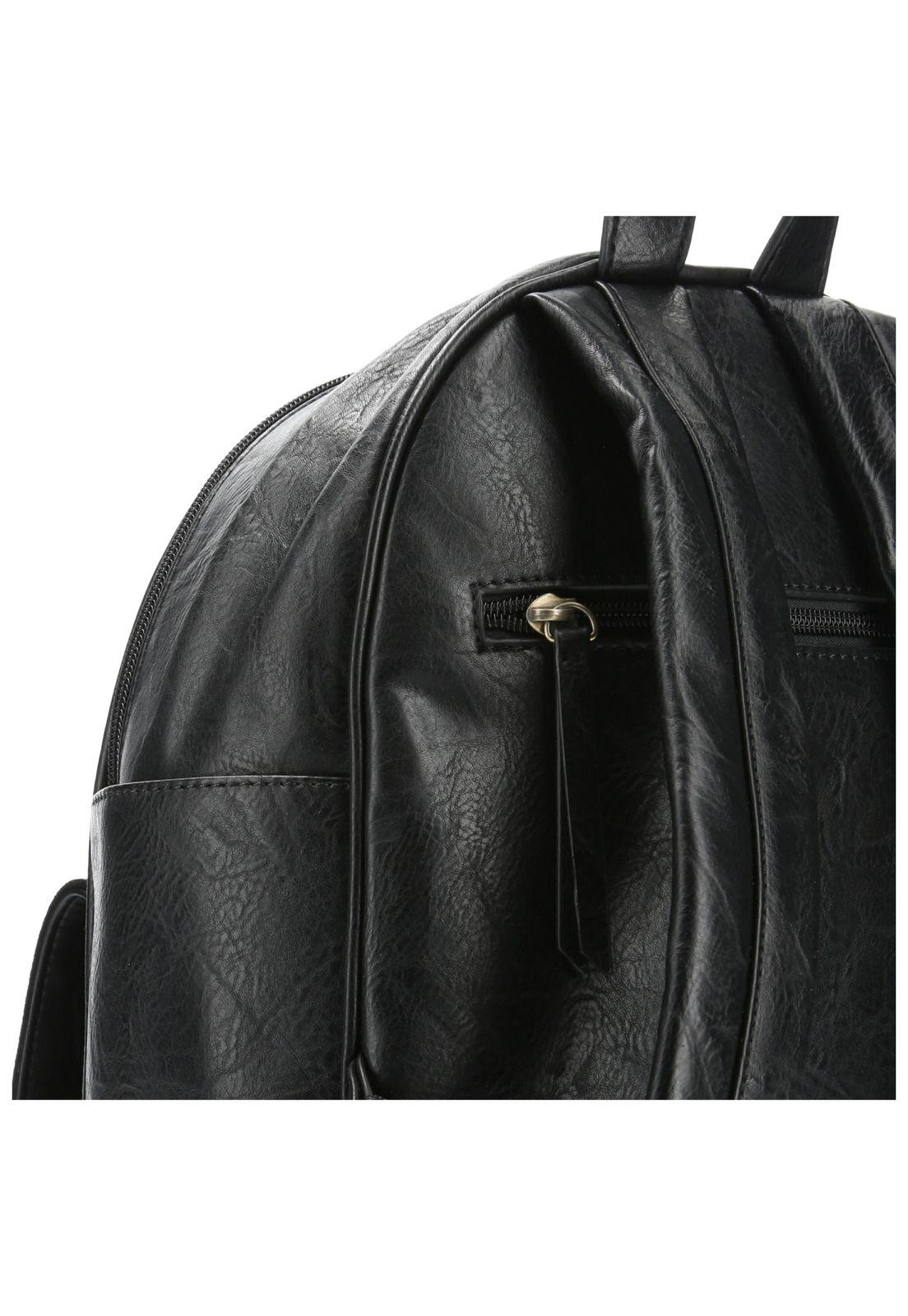 Mochila Casual Lutz Back Negro Mujer-3