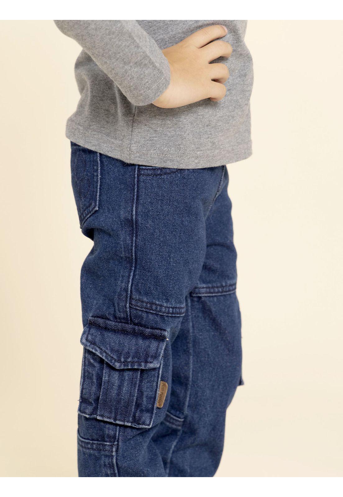 Jeans Patrol Niño Azul-3