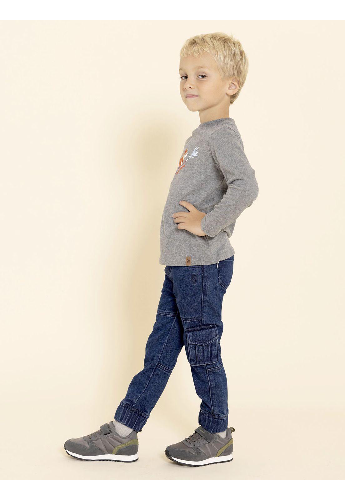 Jeans Patrol Niño Azul-4