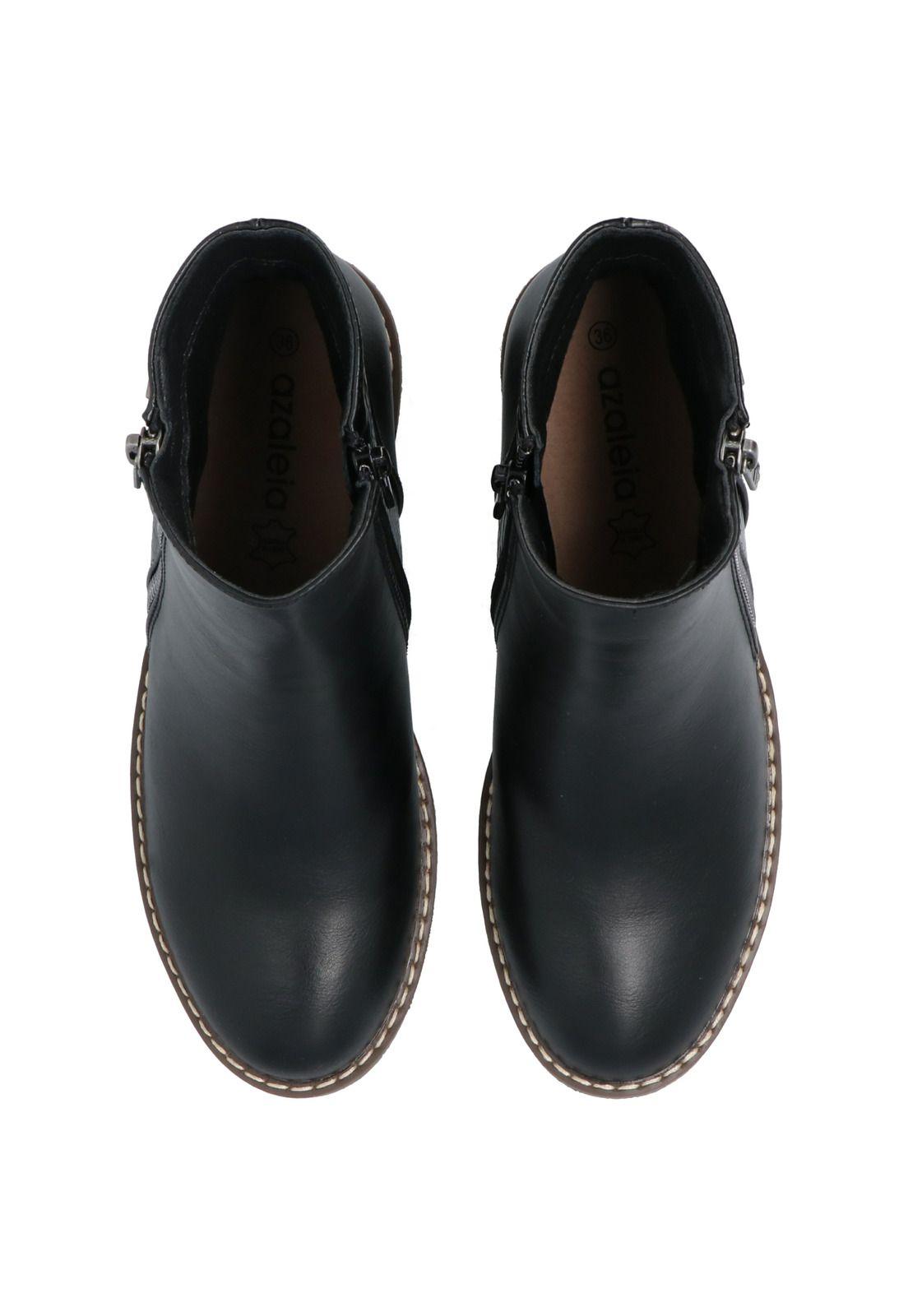 Botín Mujer Lola Negro-6