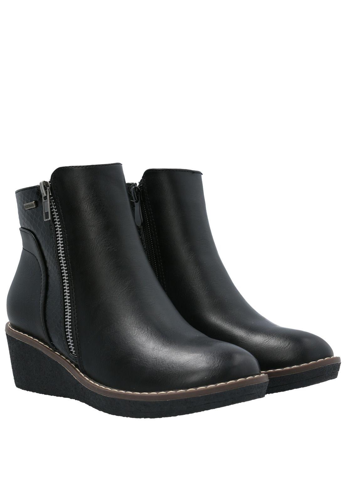 Botín Mujer Lola Negro-9