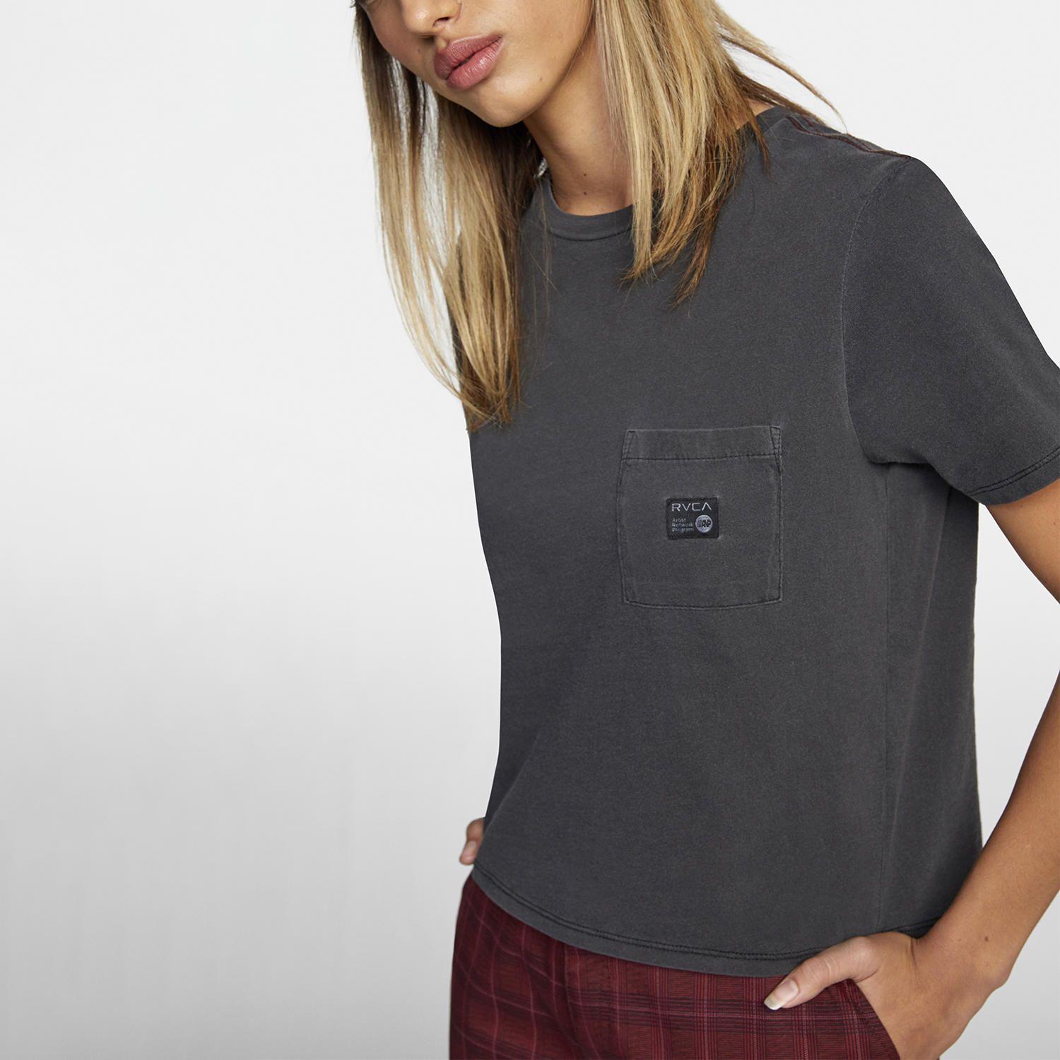 Polera M/C Mujer Leines Tigerfac Negro-2