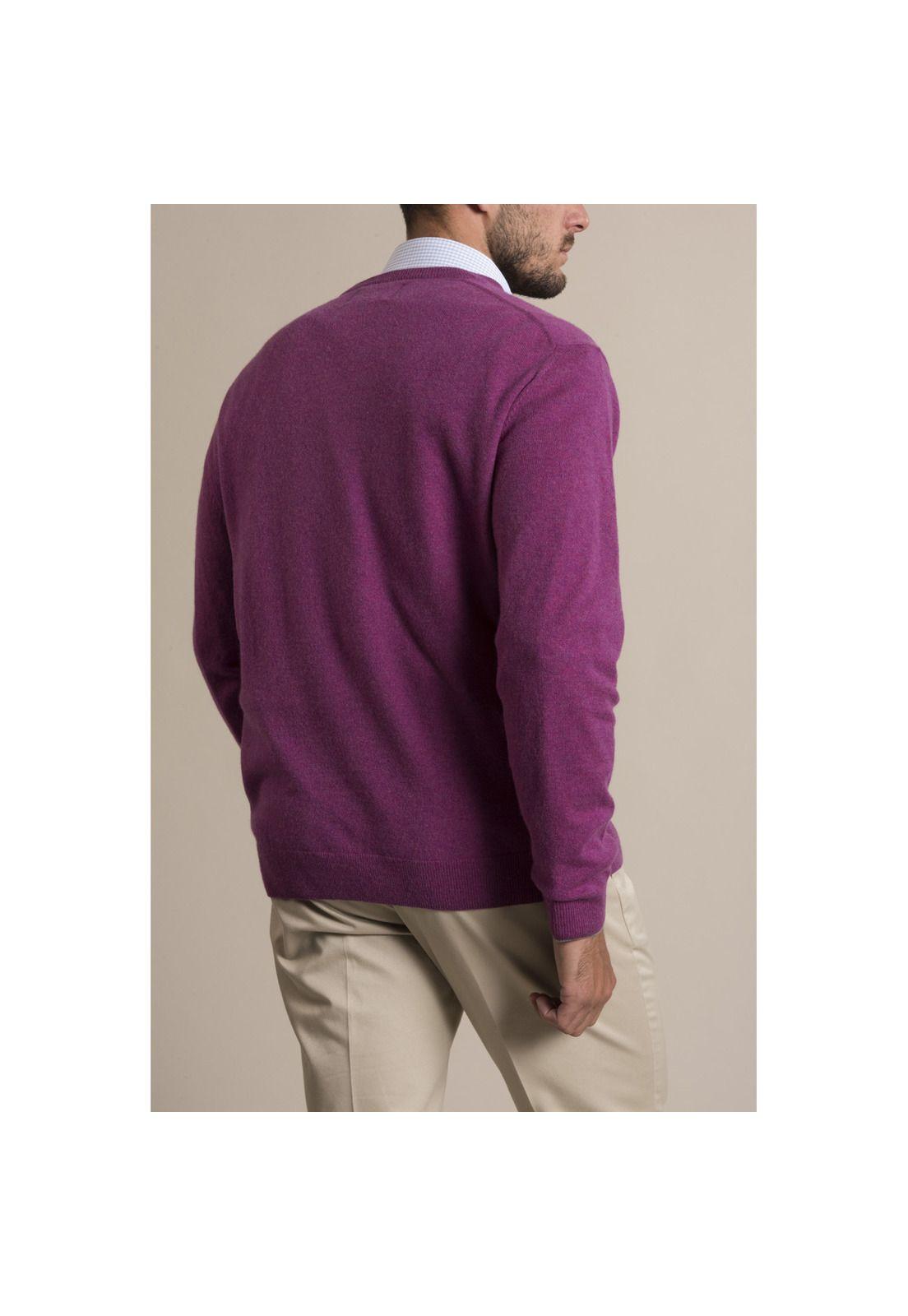 Sweater Cashmere Rockford Morado-3