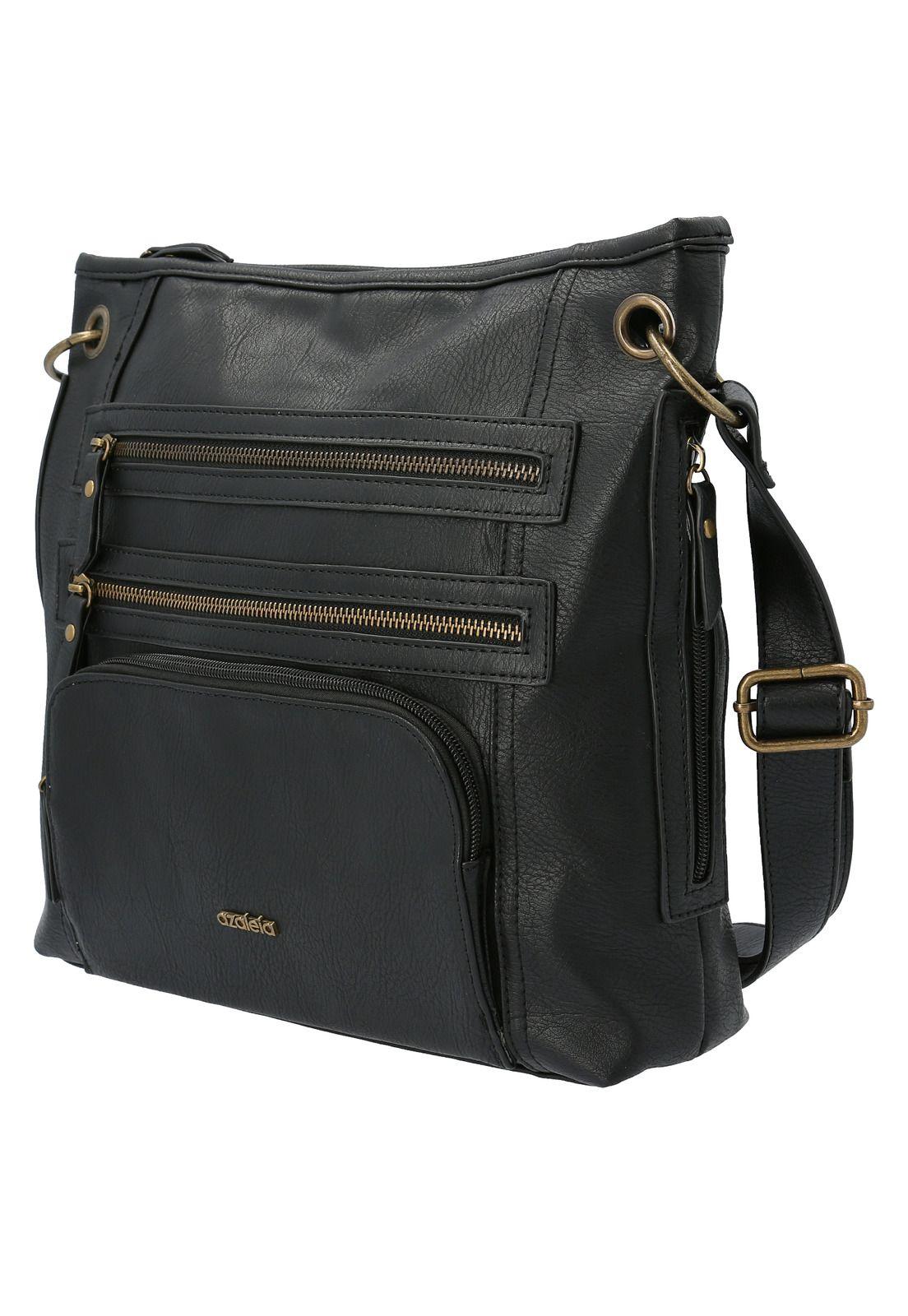 Cartera Mujer Grazia Cross Negro-1