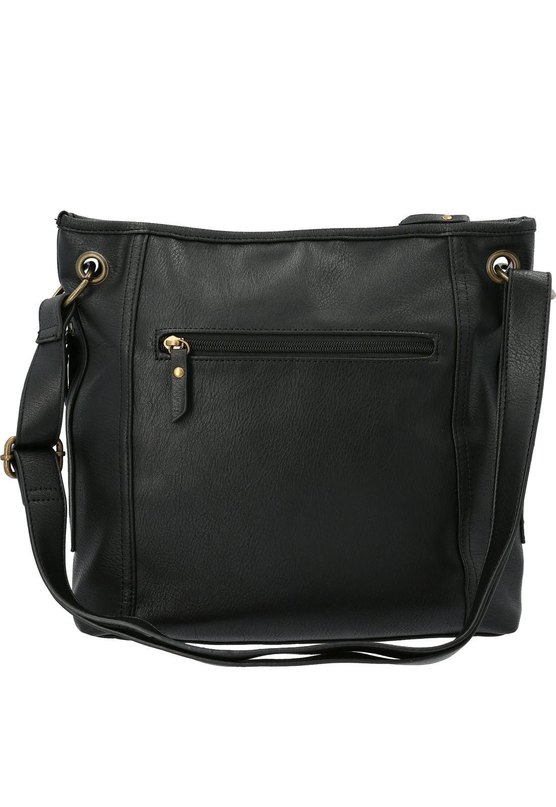 Cartera Mujer Grazia Cross Negro-2